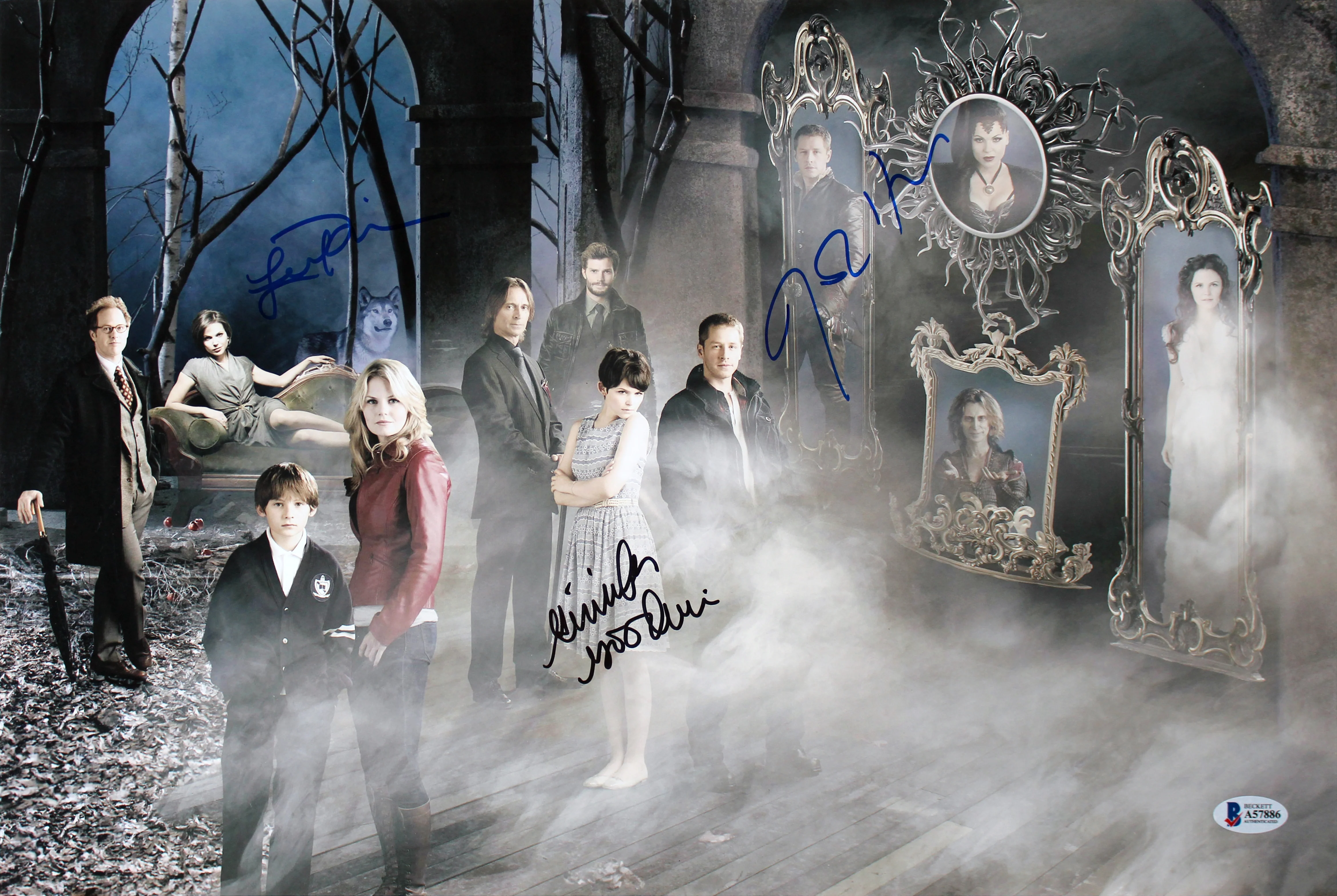 Once Upon a Time (3) Goodwin, Parrilla & Dallas Signed 12x18 Photo BAS #A57886 - Image 2