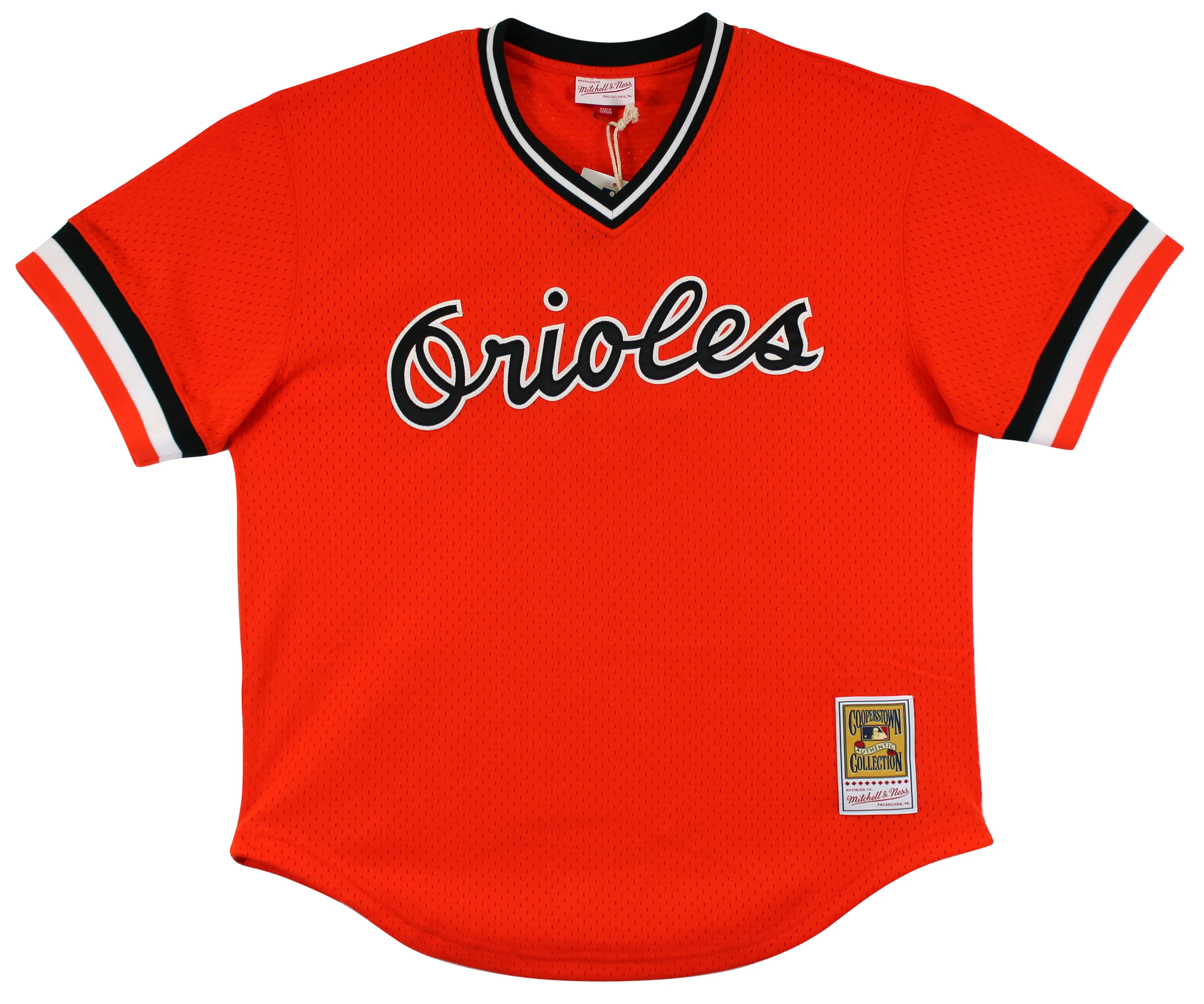 Orioles Cal Ripken Jr. Authentic Signed Orange BP Nike Jersey Fanatics - Image 4