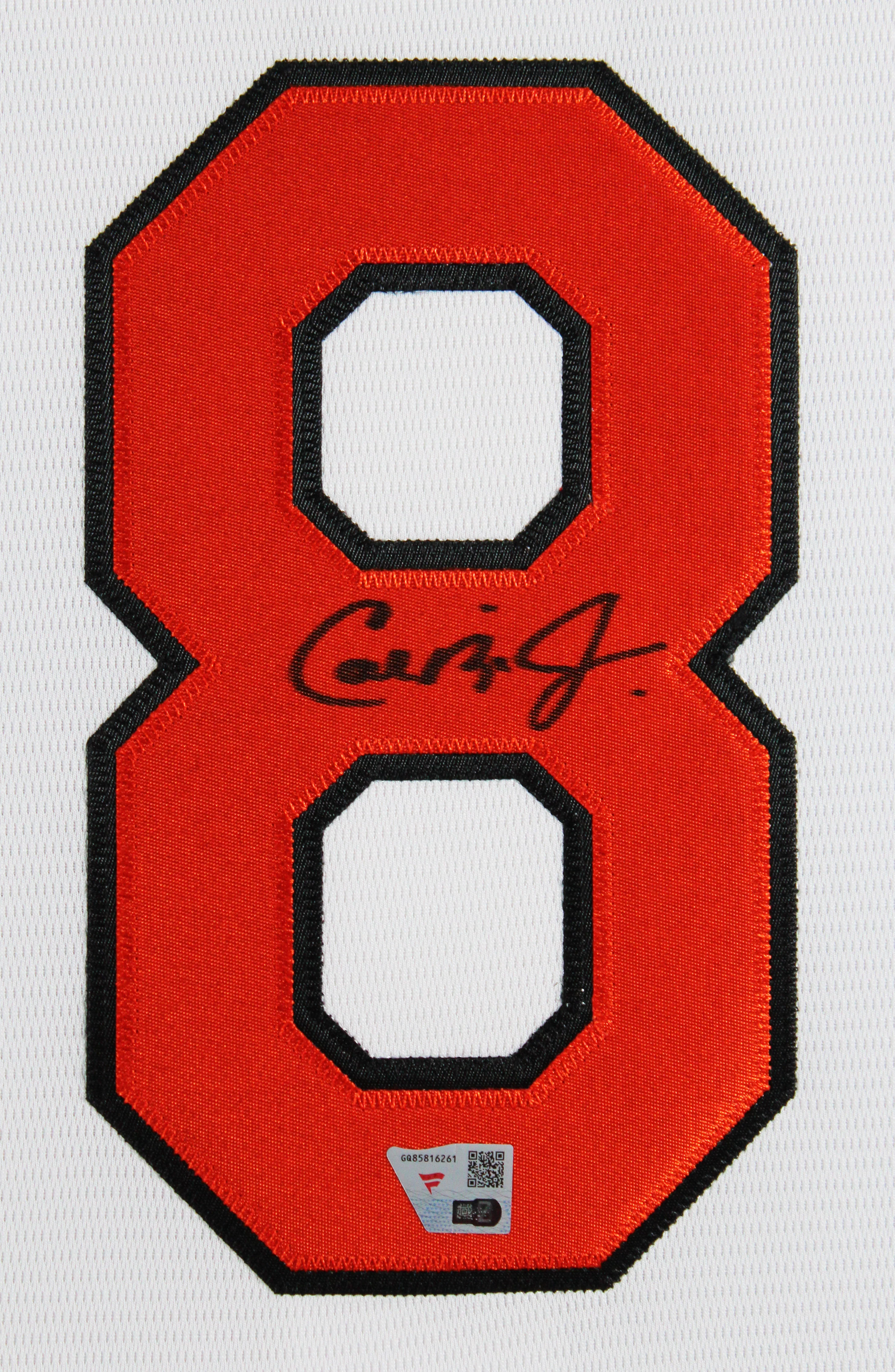 Orioles Cal Ripken Jr. Authentic Signed White Nike Framed Jersey Fanatics - Image 3