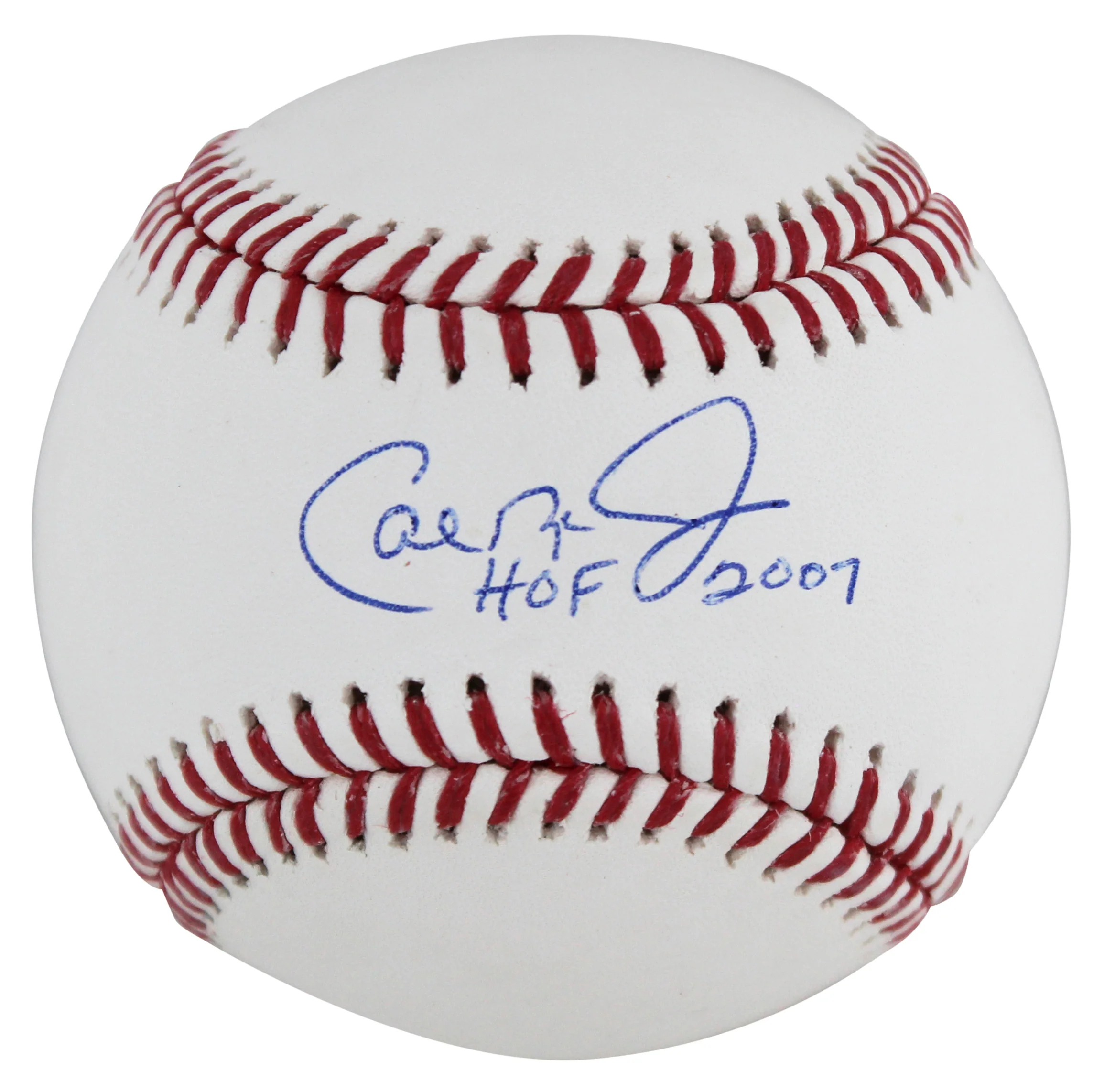 Orioles Cal Ripken Jr. "HOF 2007" Authentic Signed Oml Baseball Fanatics - Image 3