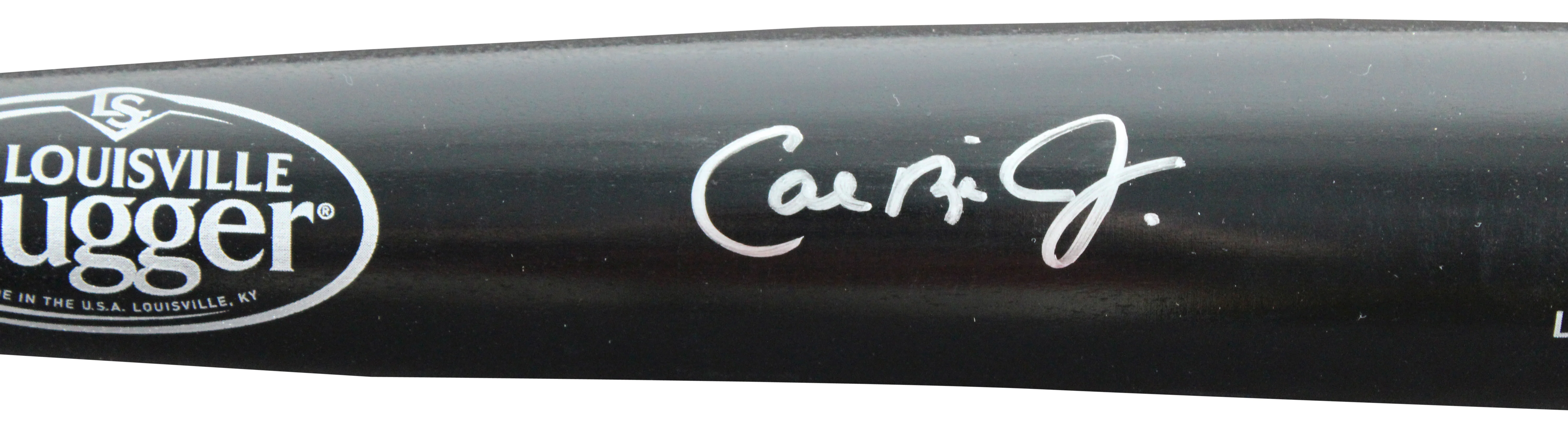 Orioles Cal Ripken Jr. Signed Black Louisville Slugger Baseball Bat Fanatics - Image 4