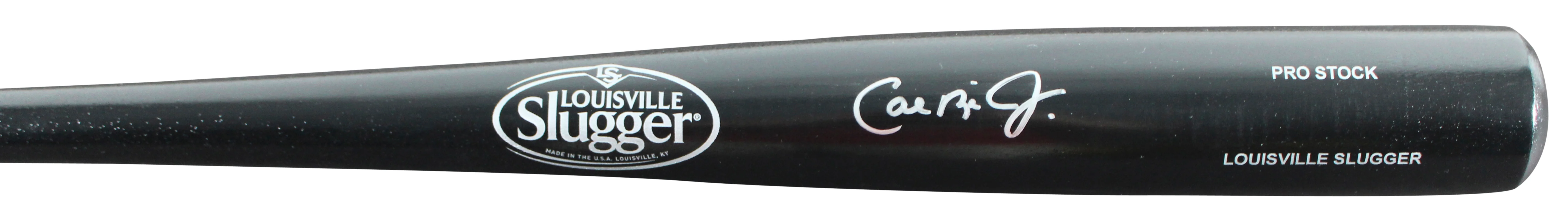 Orioles Cal Ripken Jr. Signed Black Louisville Slugger Baseball Bat Fanatics - Image 5