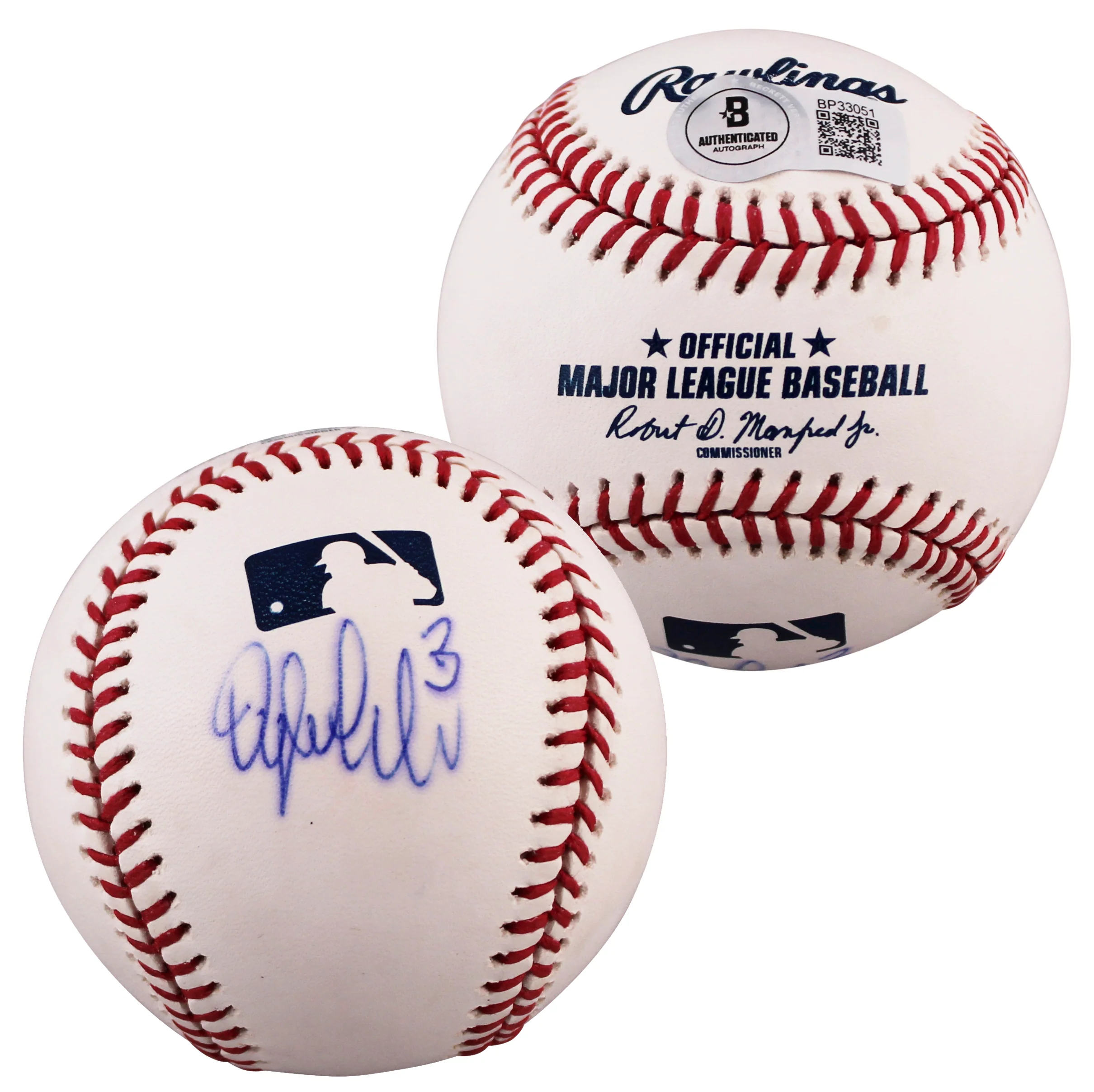 Orioles Dylan Carlson Authentic Signed OML Baseball Autographed BAS #BP33051 - Image 2