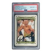 Oscar De La Hoya Signed 2013 UD Goodwin Champions #130 Card PSA/DNA Gem 10 - Image 3
