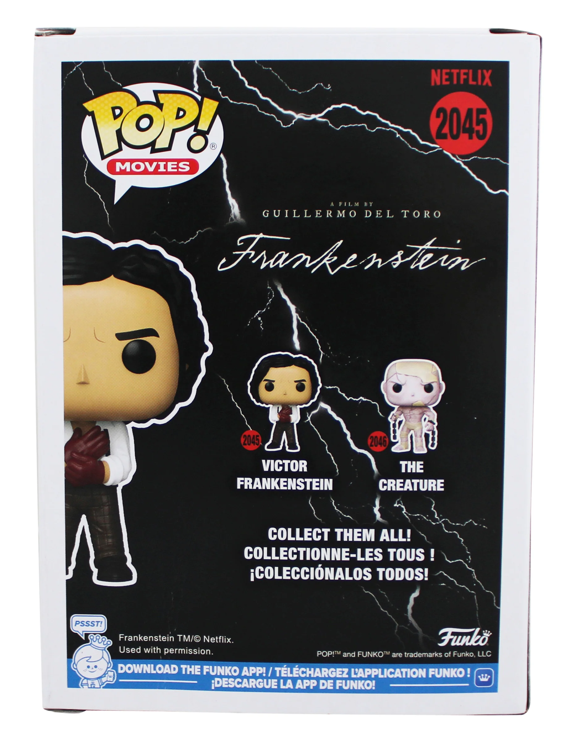 Oscar Isaac Frankenstein Signed Victor #2045 Funko Pop Vinyl Figure BAS #BS75949 - Image 5