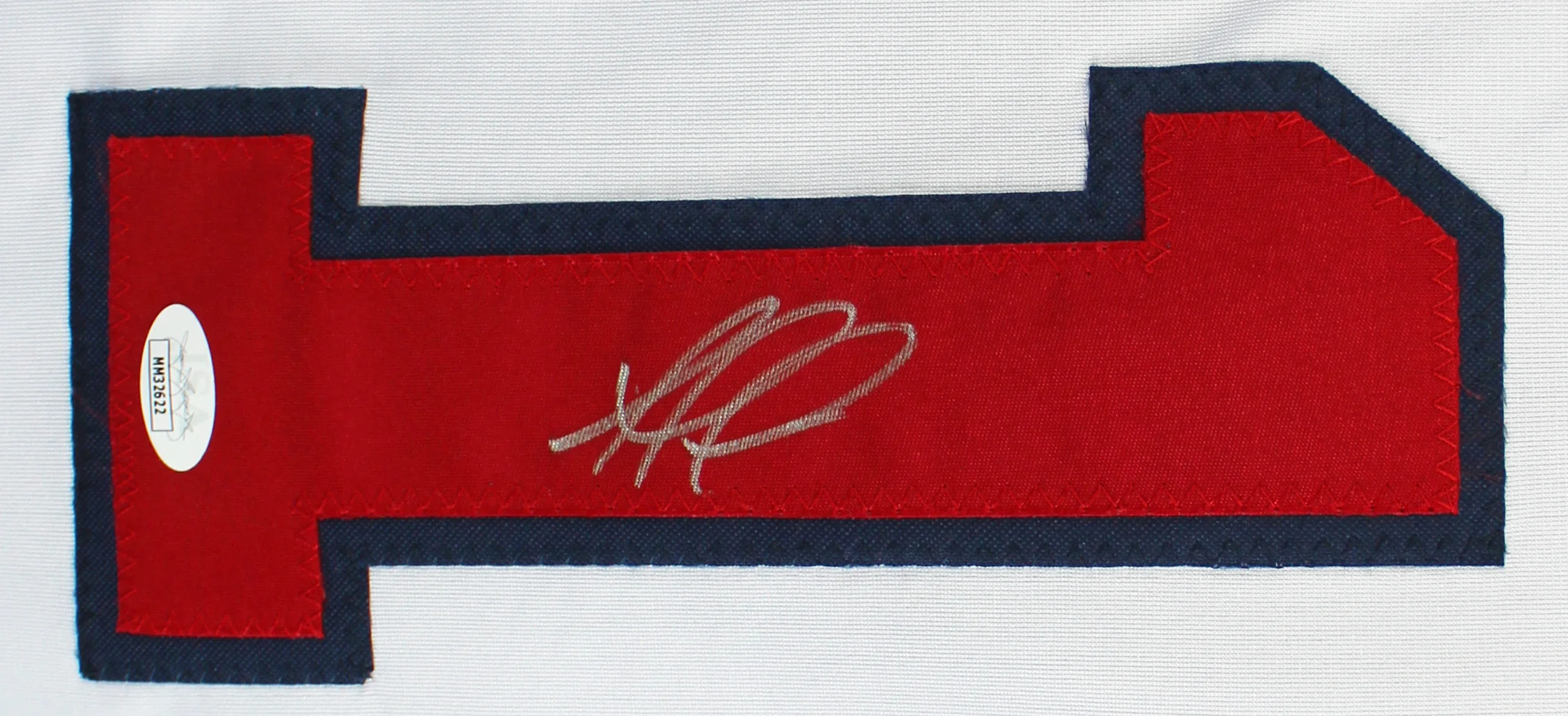 Ozzie Albies Authentic Signed White Pro Style Jersey Autographed JSA - Image 3