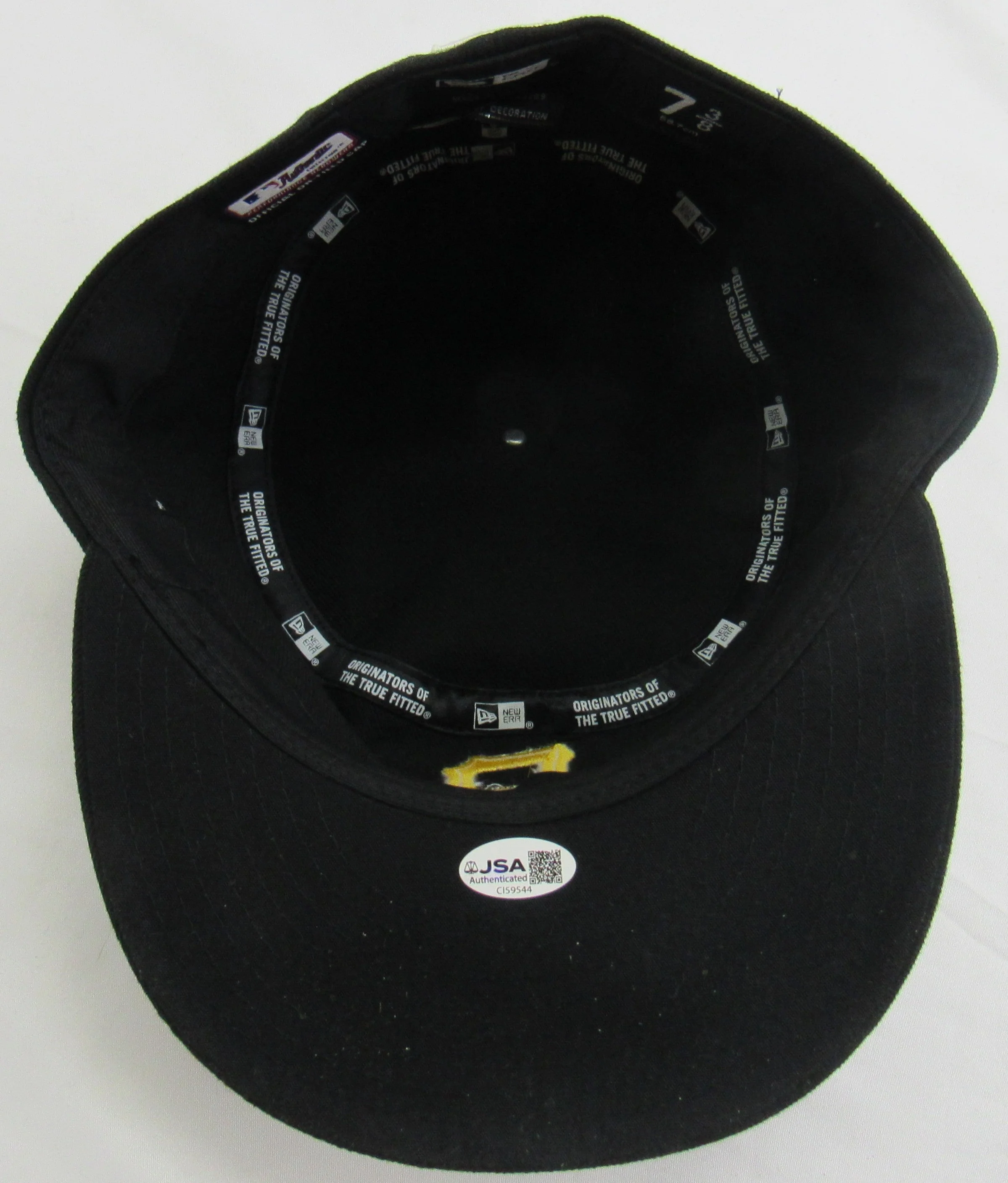 Al Oliver Signed Pirates 1970's Auto Hat JSA CI59544 - Image 6