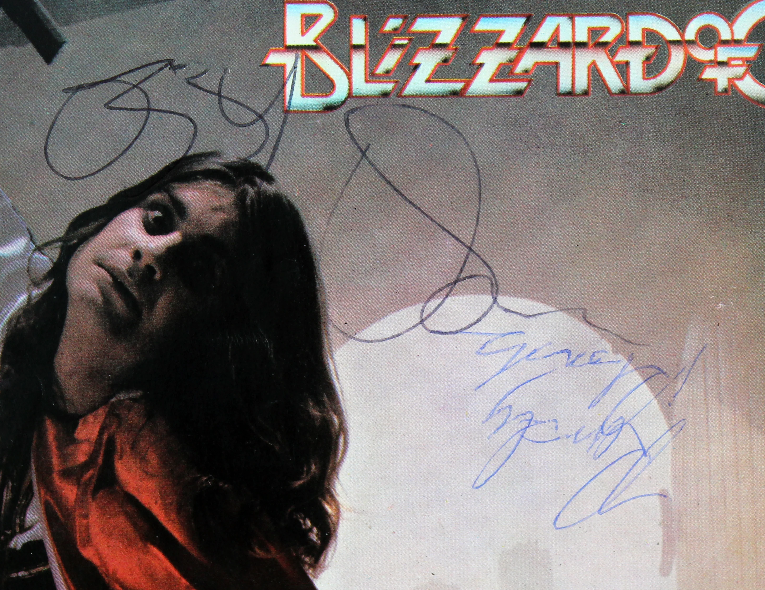 Ozzy Osbourne & Randy Rhoads Signed Blizzard Of Ozz Program JSA #BB88668 - Image 3