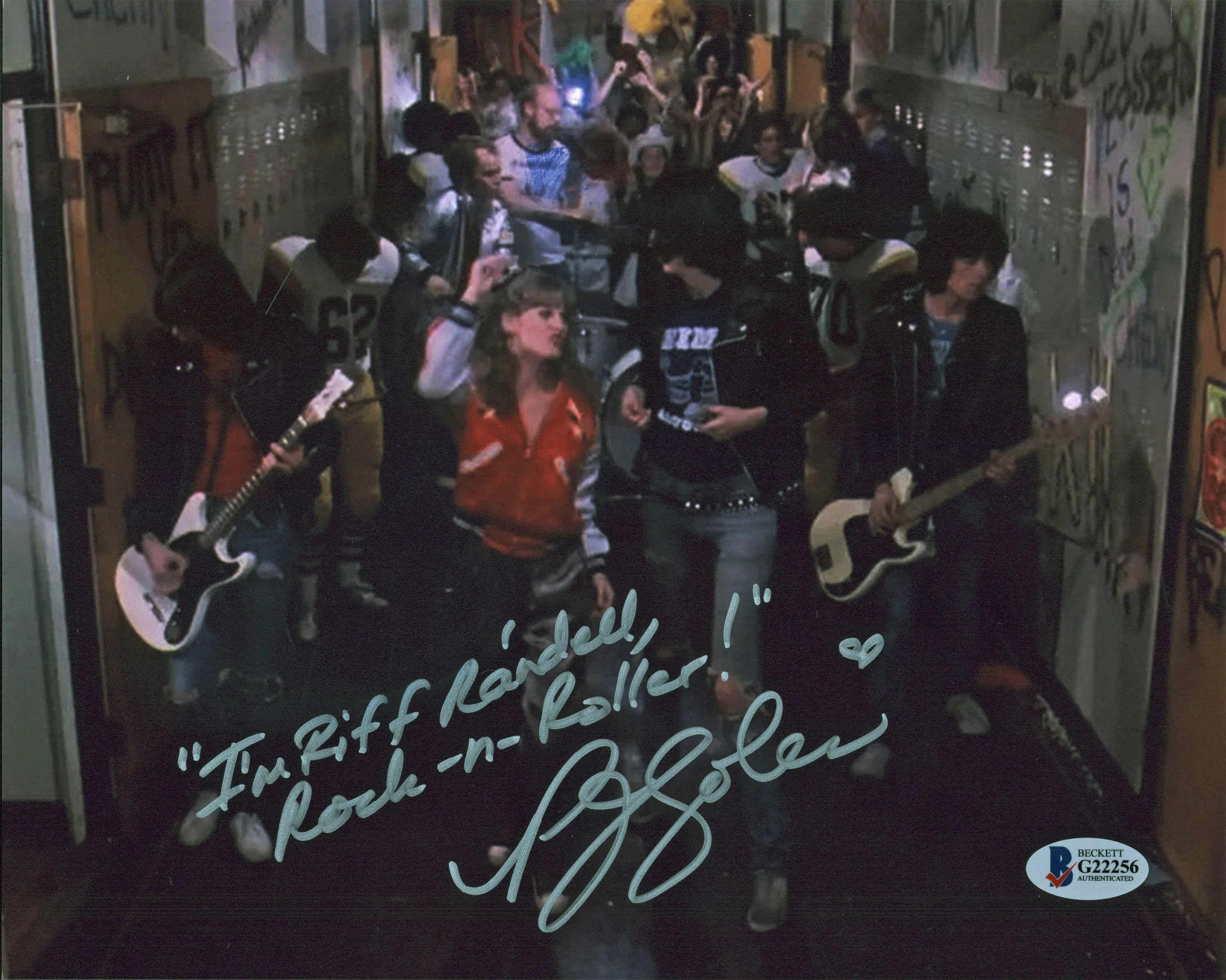 P.J. Soles "I'm Riff Randell Rock-n-Roller!" Signed 8x10 Photo BAS #G22256 - Image 2