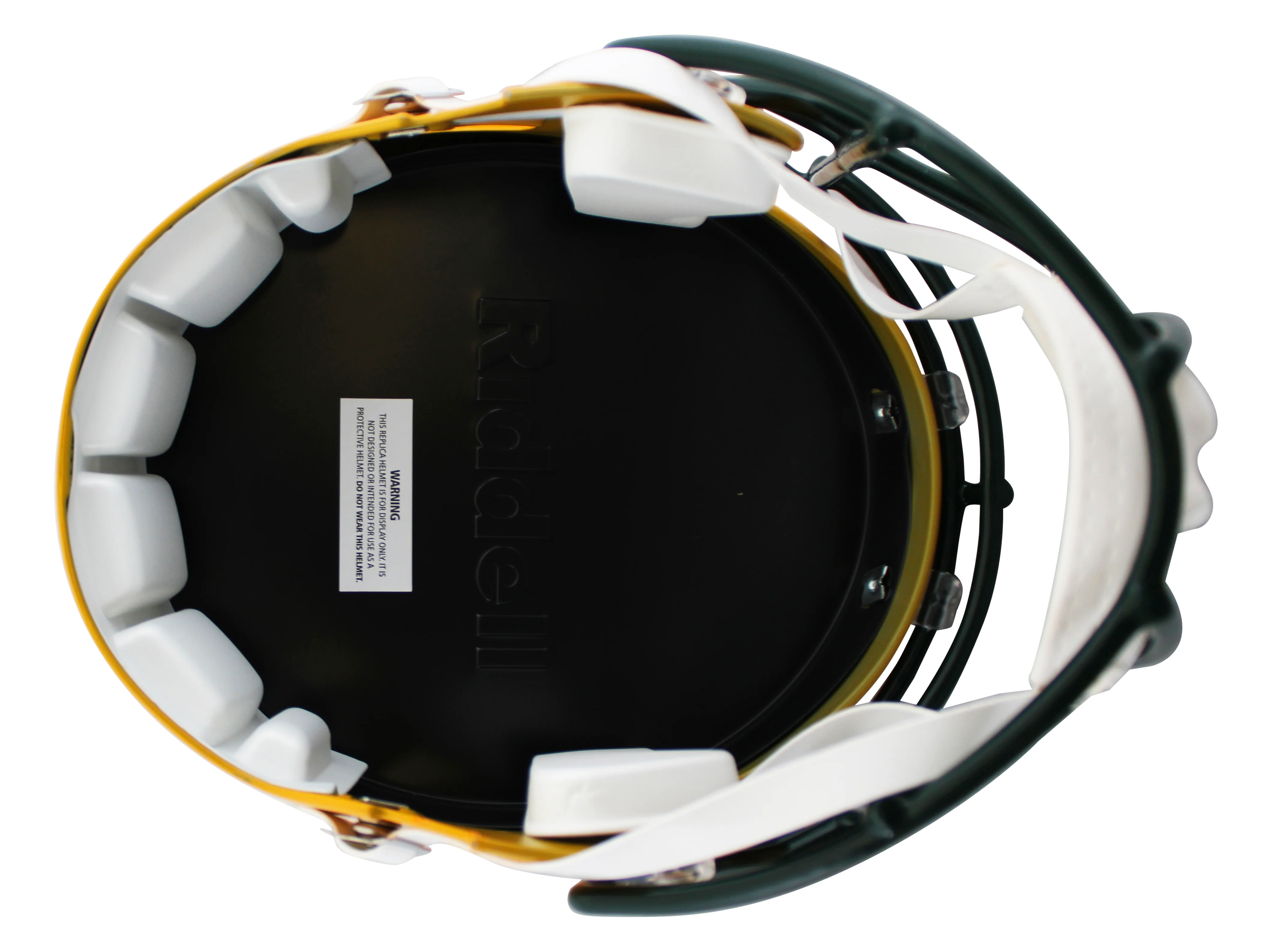 Packers A.J. Hawk Signed Full Size Speed Rep Helmet W/ Case BAS Witnessed - Image 5