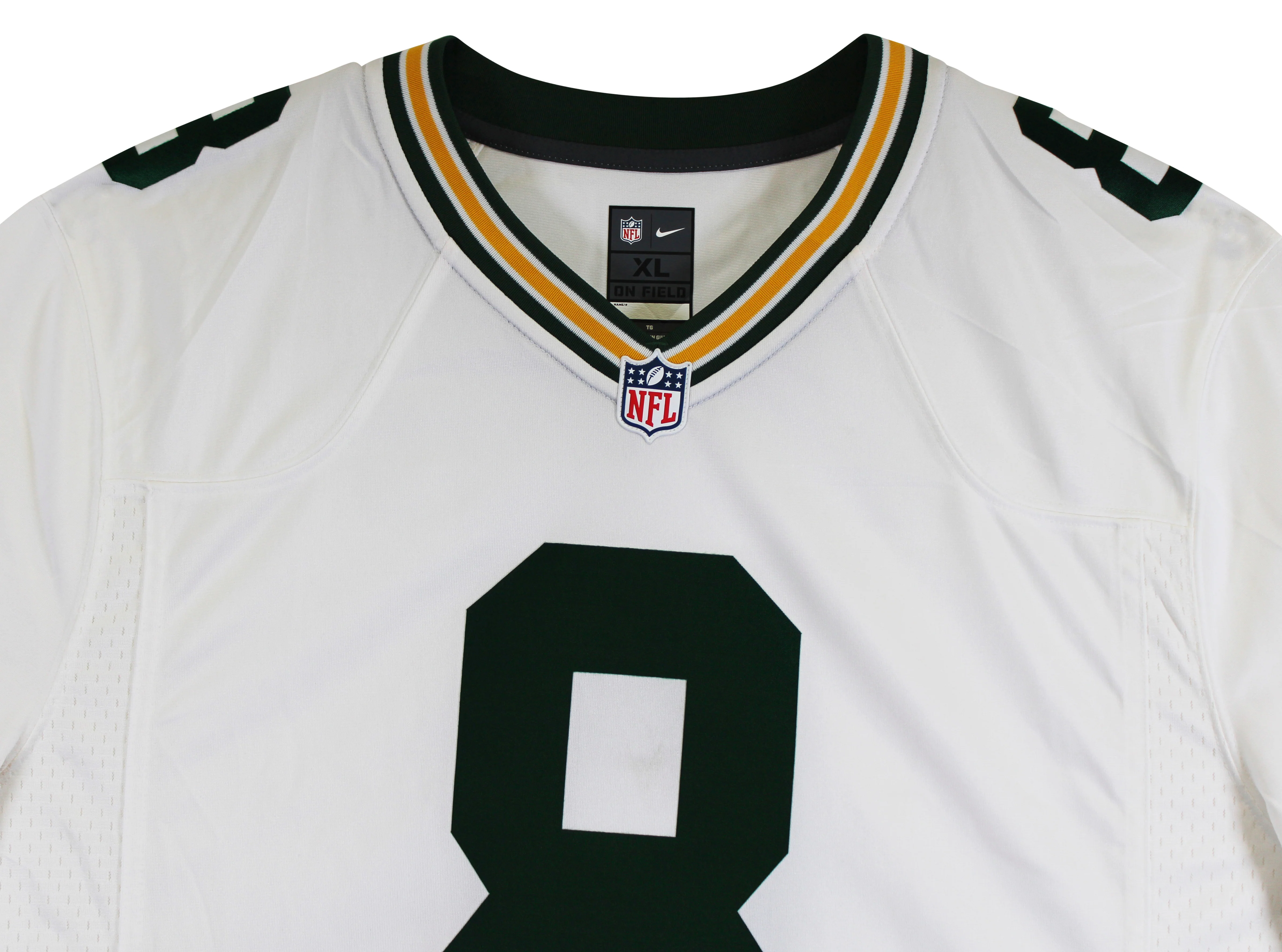 Packers Josh Jacobs Authentic Signed White Nike Game Jersey BAS Witnessed - Image 6