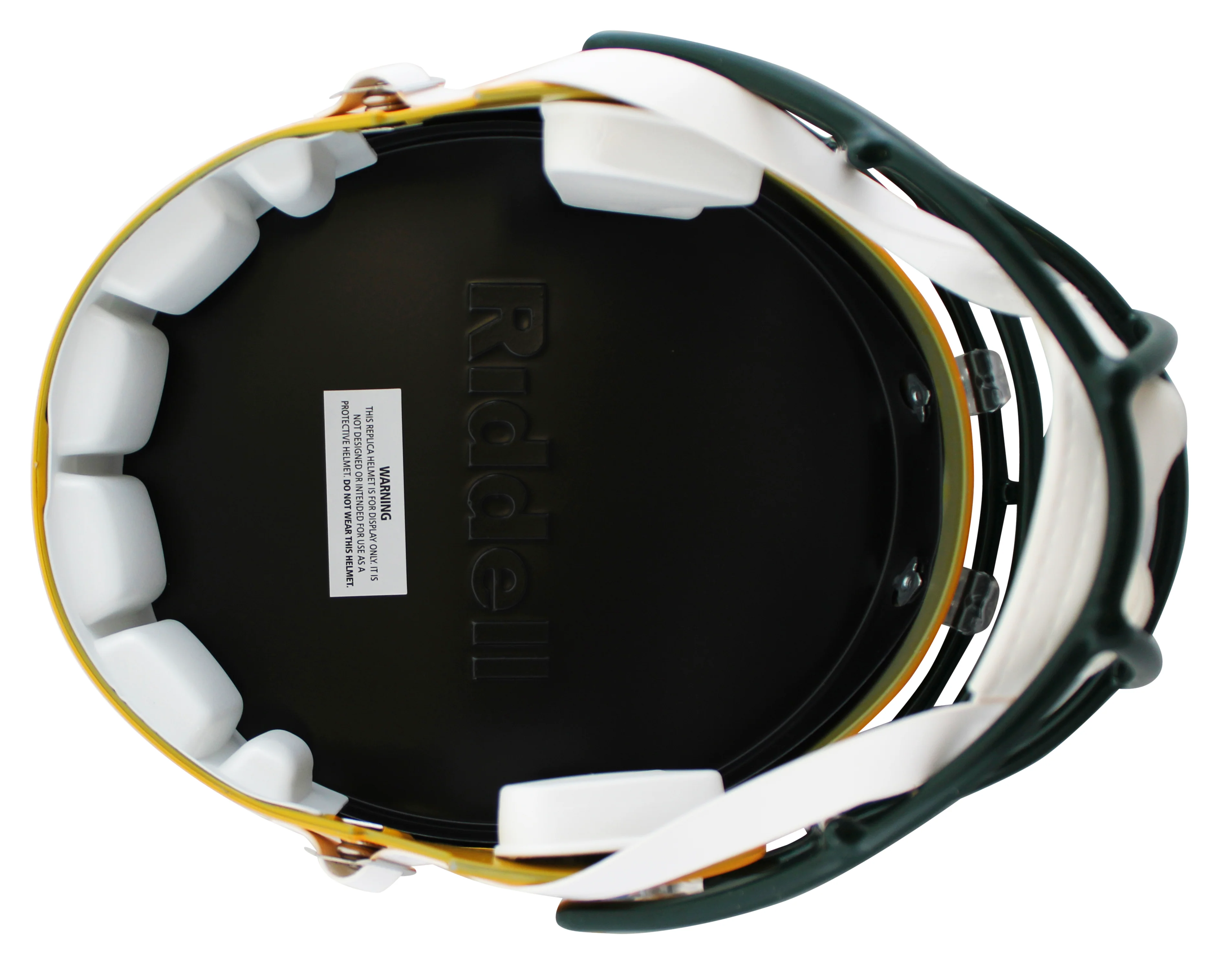 Packers Sterling Sharpe "HOF 25" Signed F/S Speed Rep Helmet W/ Case BAS Witness - Image 5
