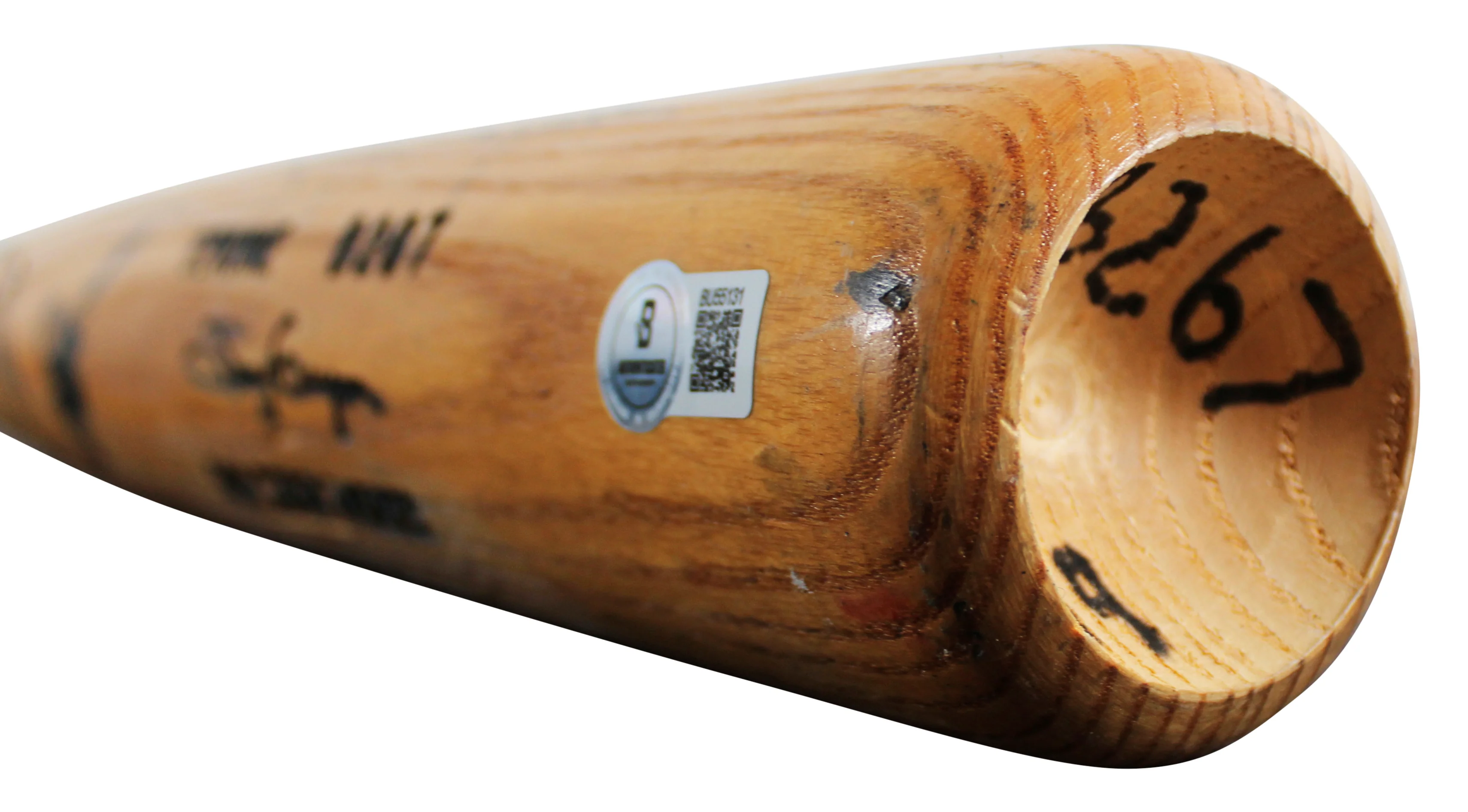 Padres Tony Gwynn Signed Game Used Louisville Slugger Player Model Bat BAS - Image 7