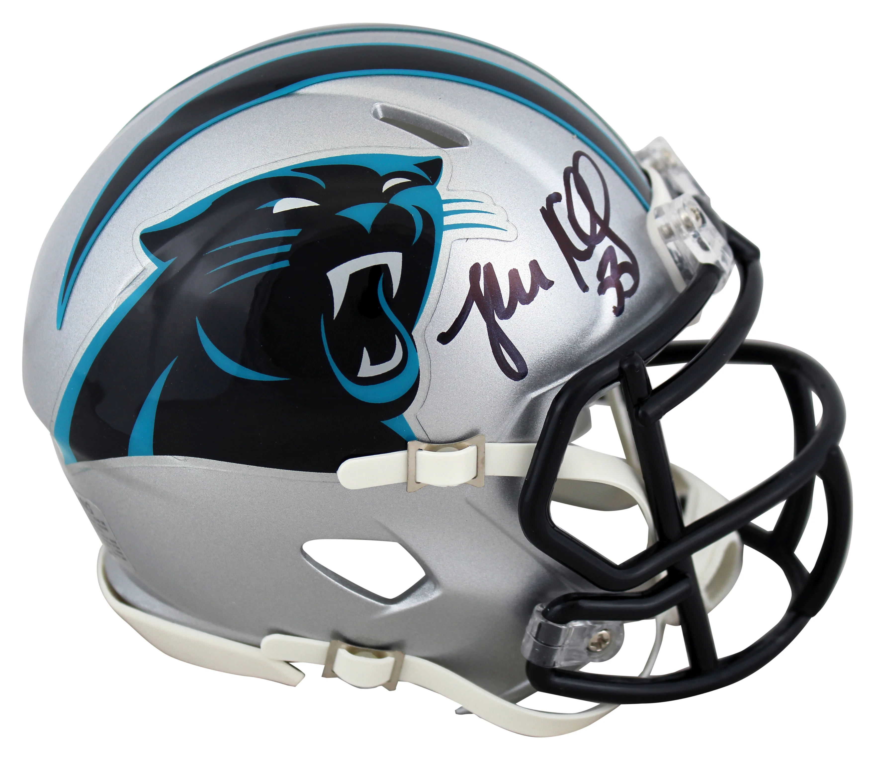 Panthers Luke Kuechly Authentic Signed Speed Mini Helmet BAS Witnessed - Image 2