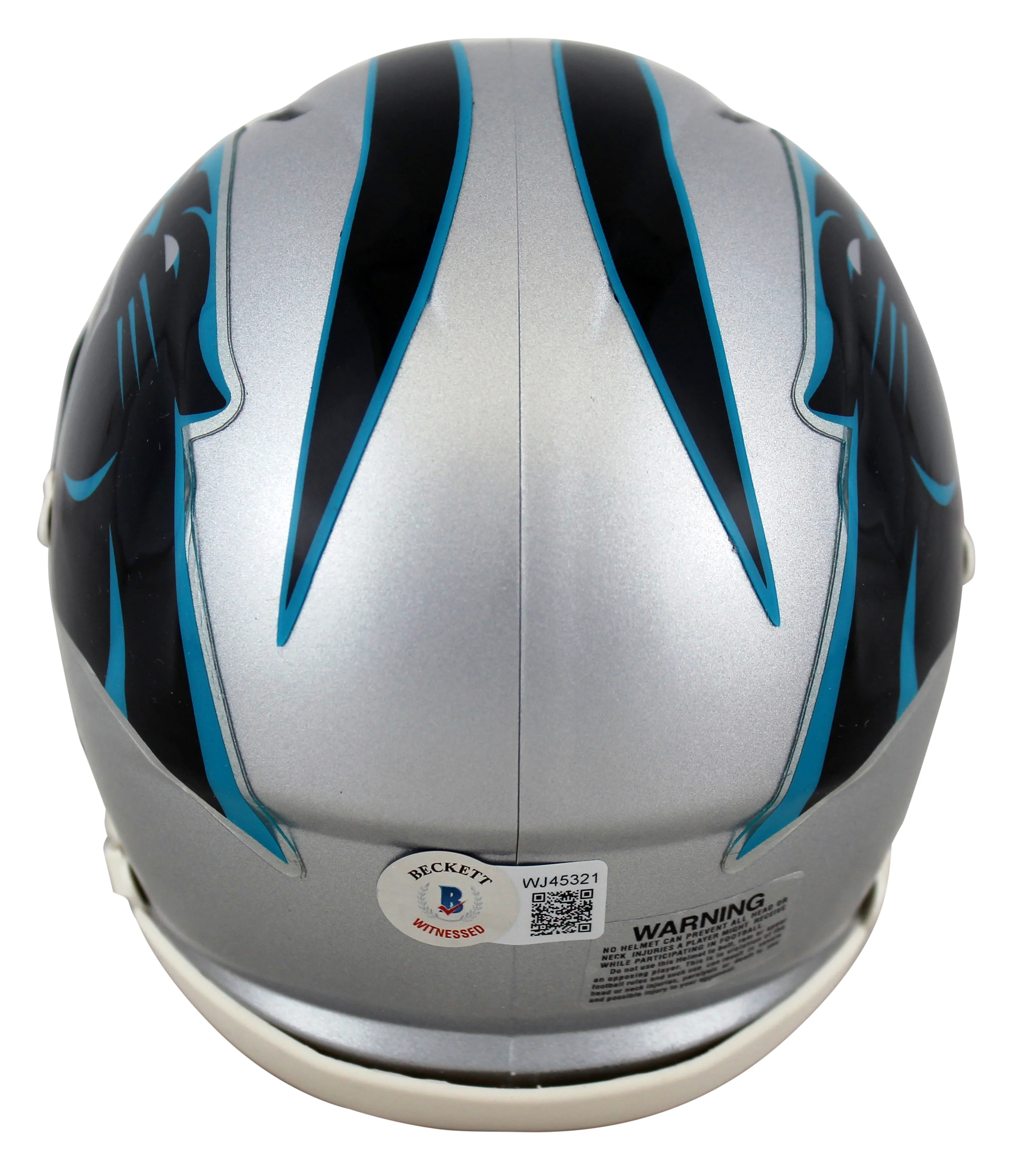 Panthers Luke Kuechly Authentic Signed Speed Mini Helmet BAS Witnessed - Image 3