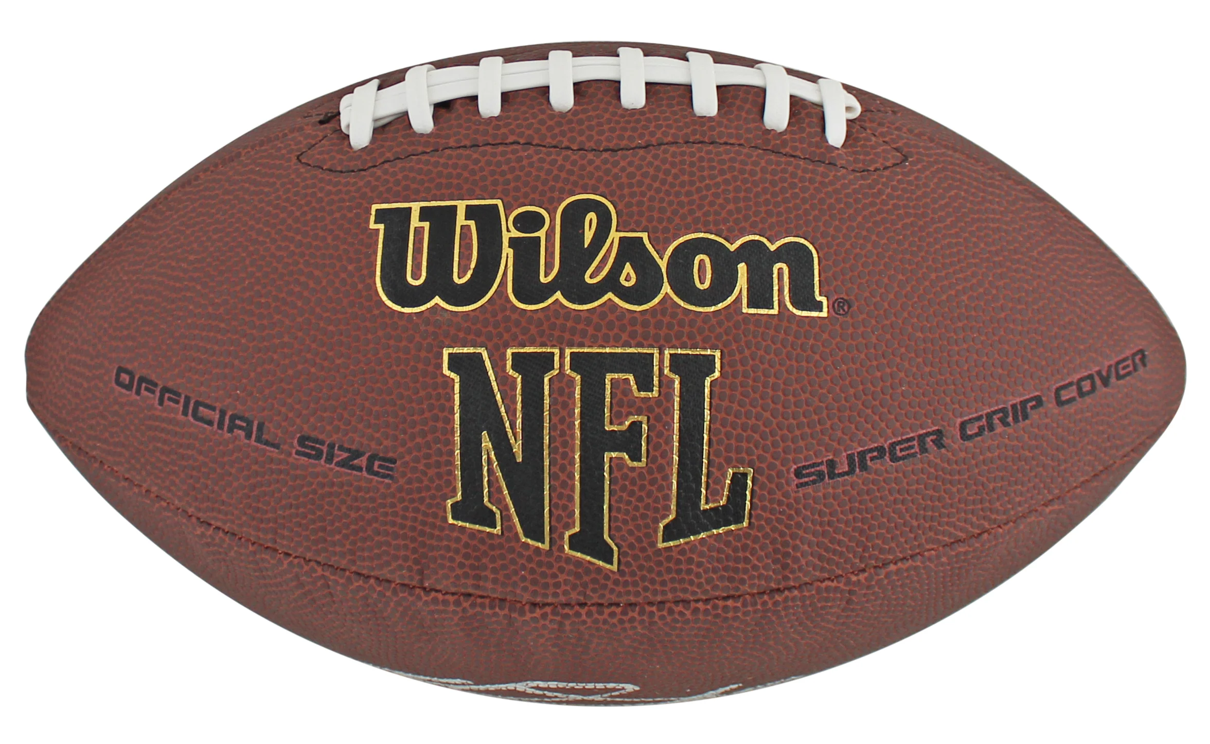 Panthers Miles Sanders Authentic Signed Wilson Super Grip Nfl Football JSA Witness - Image 3