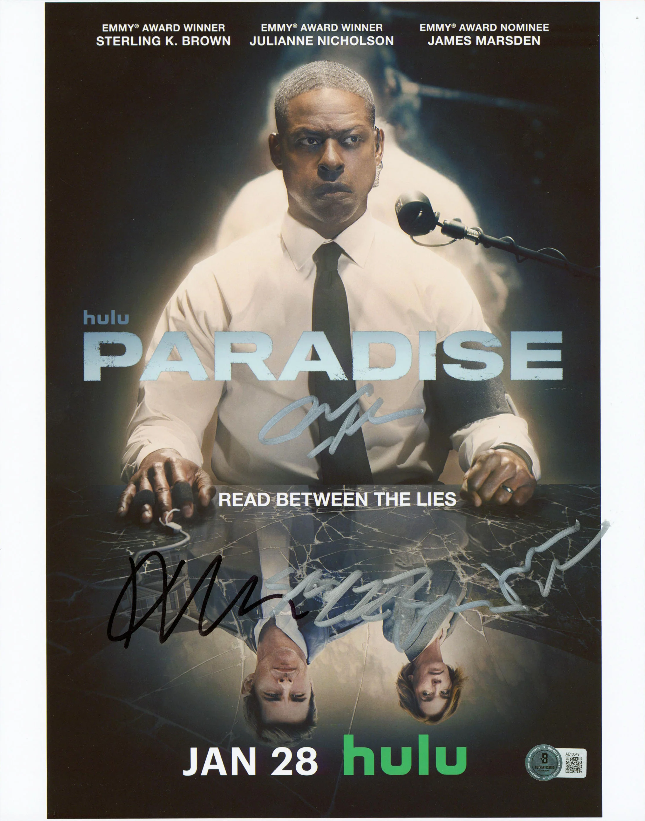 Paradise (4) Brown, Marsden, Nicholson, Marshall Signed 11x14 Photo BAS #AE13549 - Image 2
