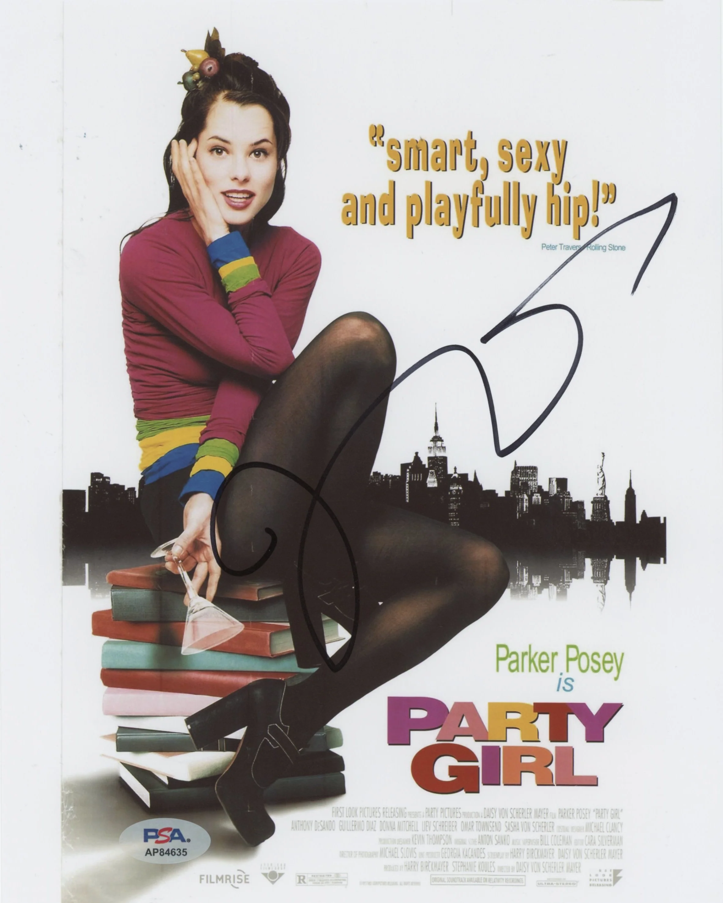 Parker Posey Party Girl Authentic Signed 8x10 Vertical Photo PSA/DNA #AP84635 - Image 2