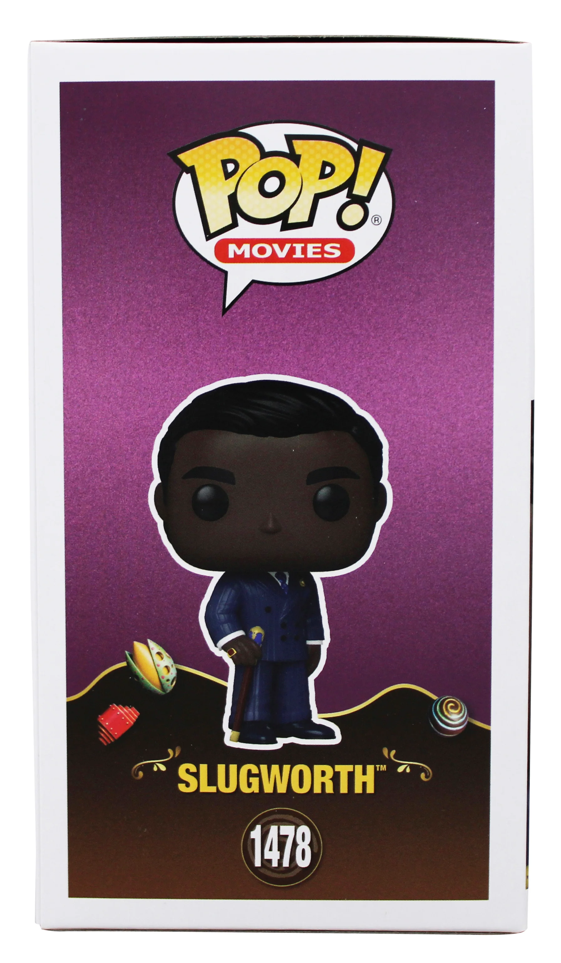 Paterson Joseph Wonka Signed Slugworth #1478 Funko Pop Vinyl Figure BAS #BU55066 - Image 5