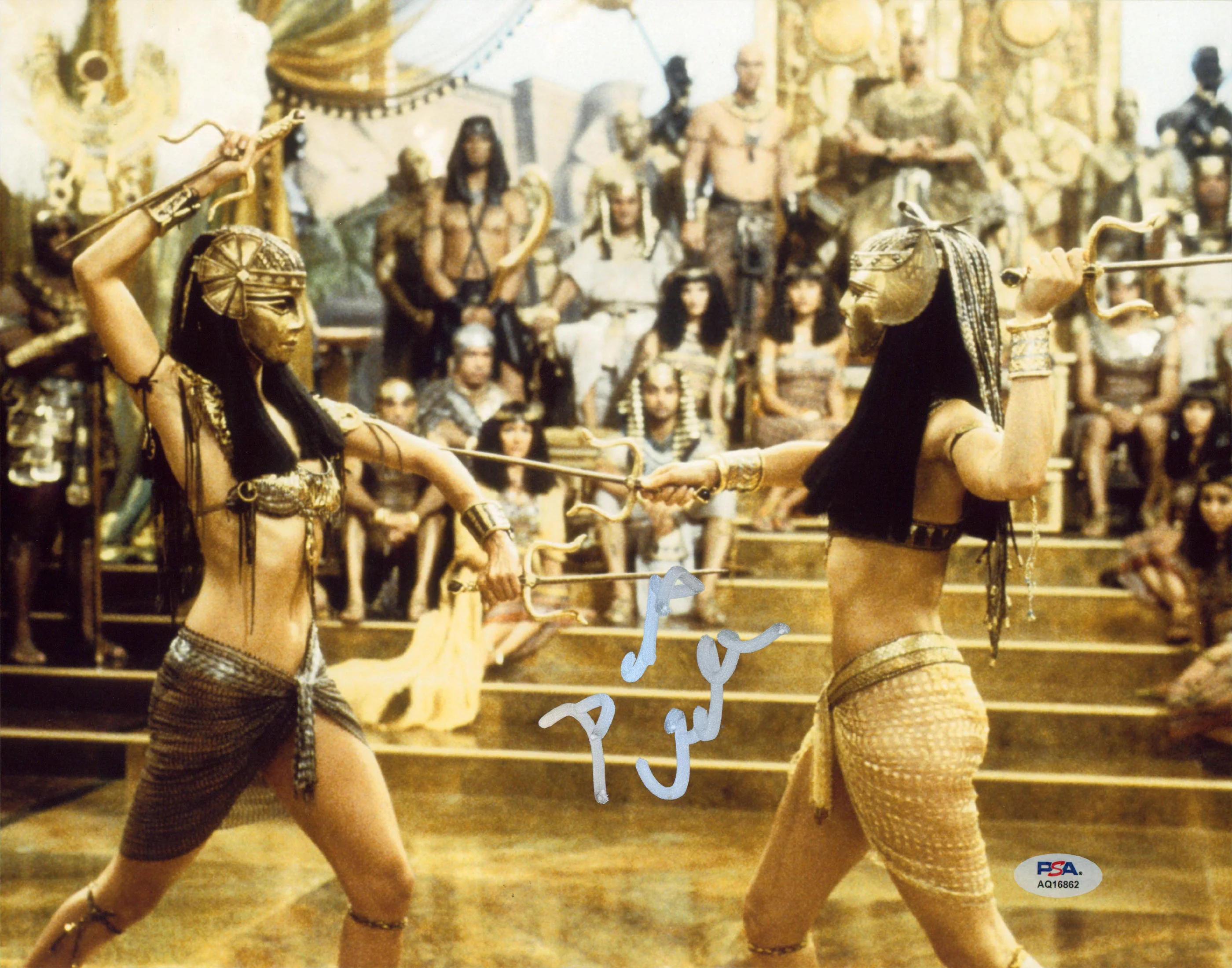 Patricia Velasquez The Mummy Returns Authentic Signed 11x14 Photo PSADNA AQ16862 - Image 2