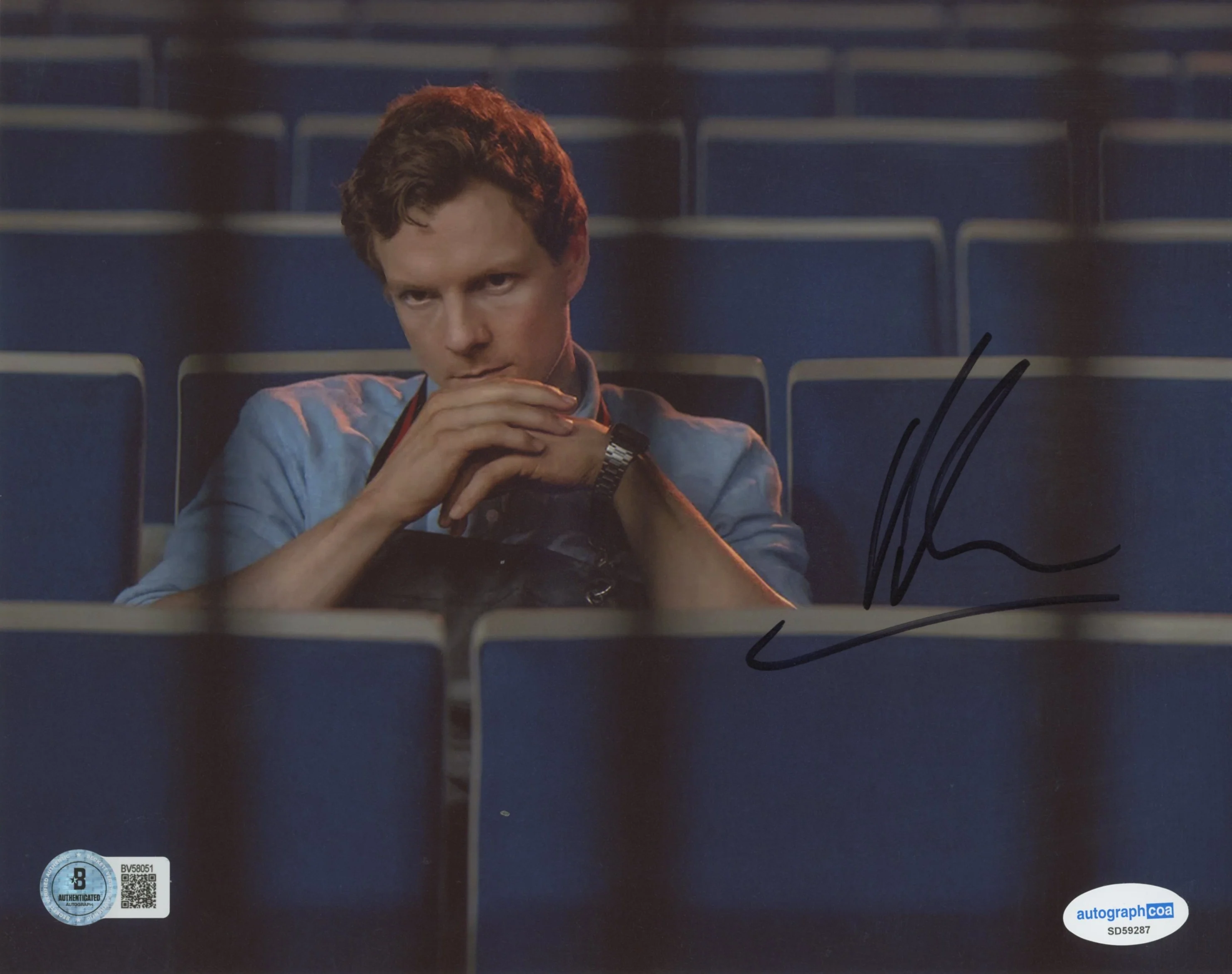 Patrick Gibson Dexter: Original Sin Authentic Signed 8x10 Photo BAS #BV58051 - Image 2