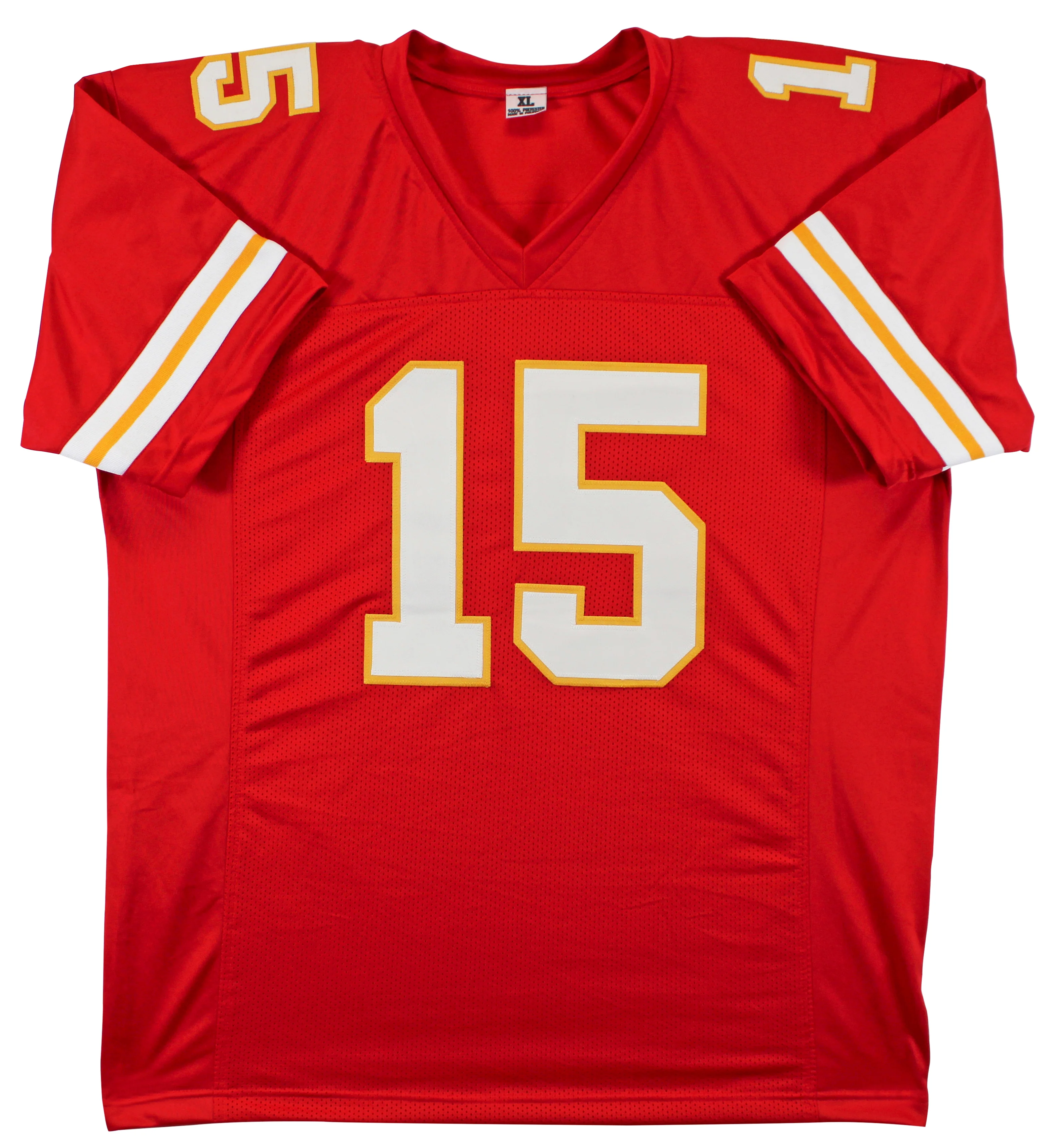Patrick Mahomes Authentic Signed Red Pro Style Jersey Autographed JSA - Image 4