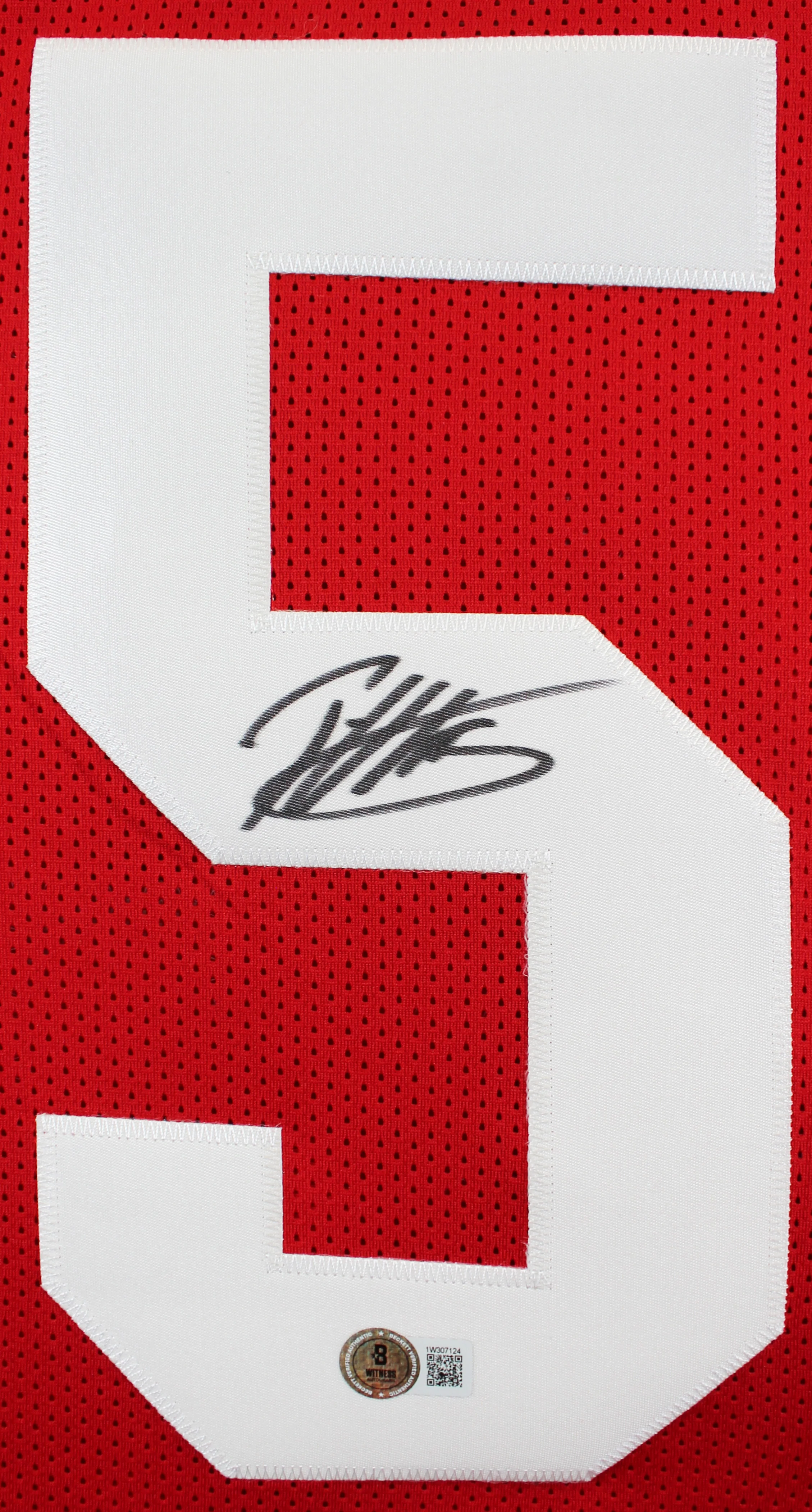 Patrick WIllis "HOF 24" Authentic Signed Red Pro Style Jersey BAS Witnessed - Image 4