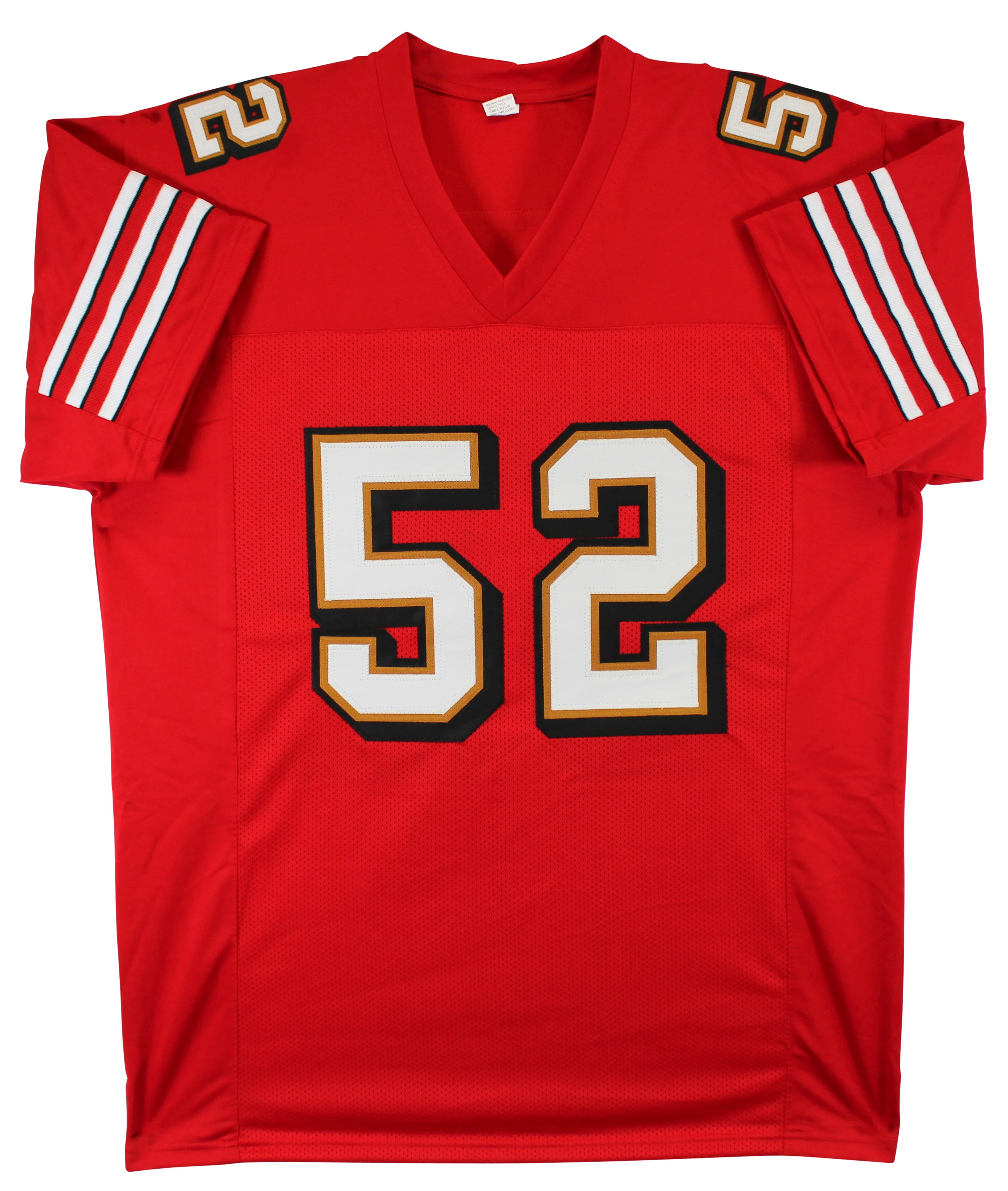 Patrick Willis "HOF 24" Signed Red Pro Style Jersey w/ Dropshadow BAS Witness 2 - Image 4
