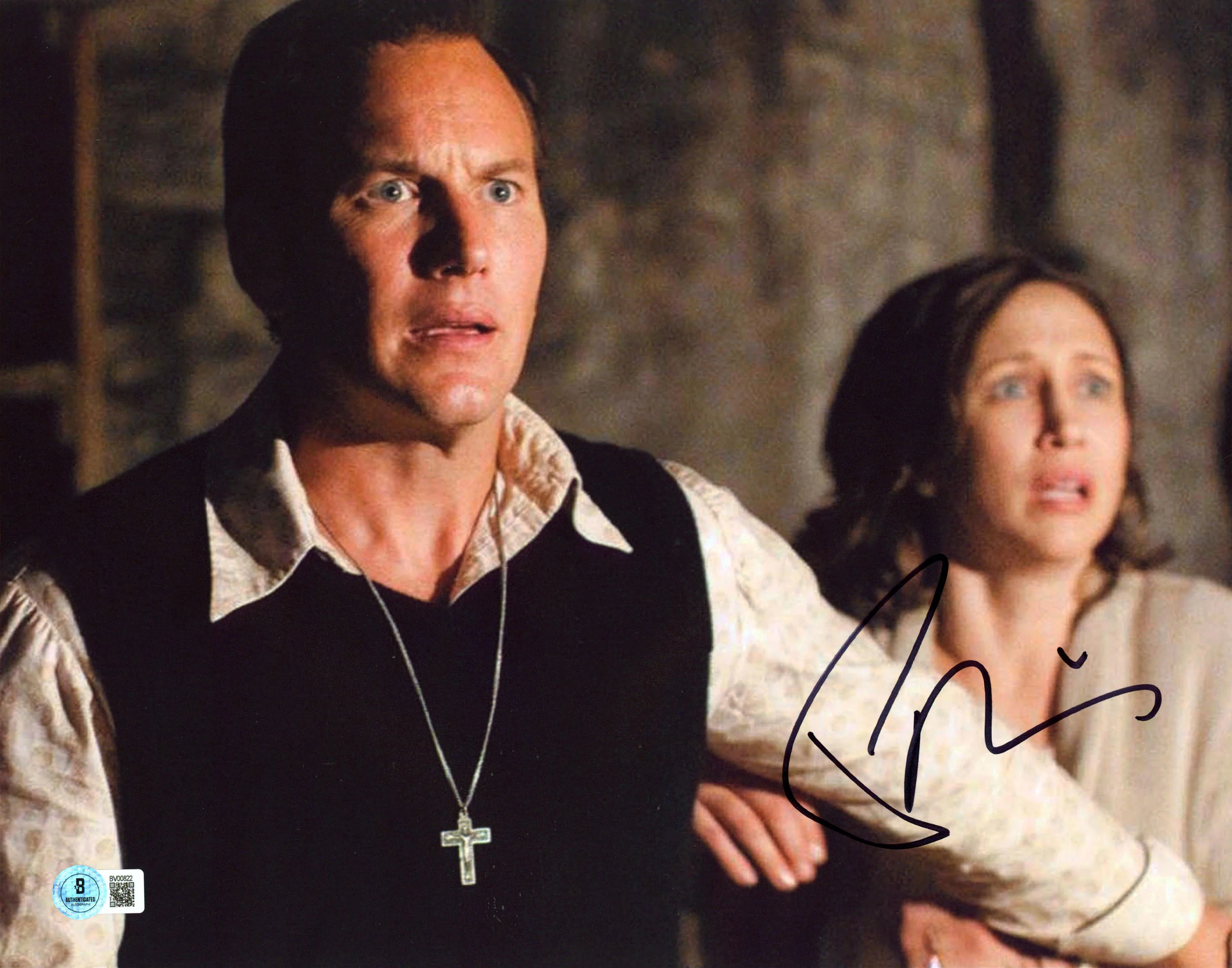 Patrick Wilson The Conjuring Authentic Signed 11x14 Horizontal Photo BAS BV00822 - Image 2