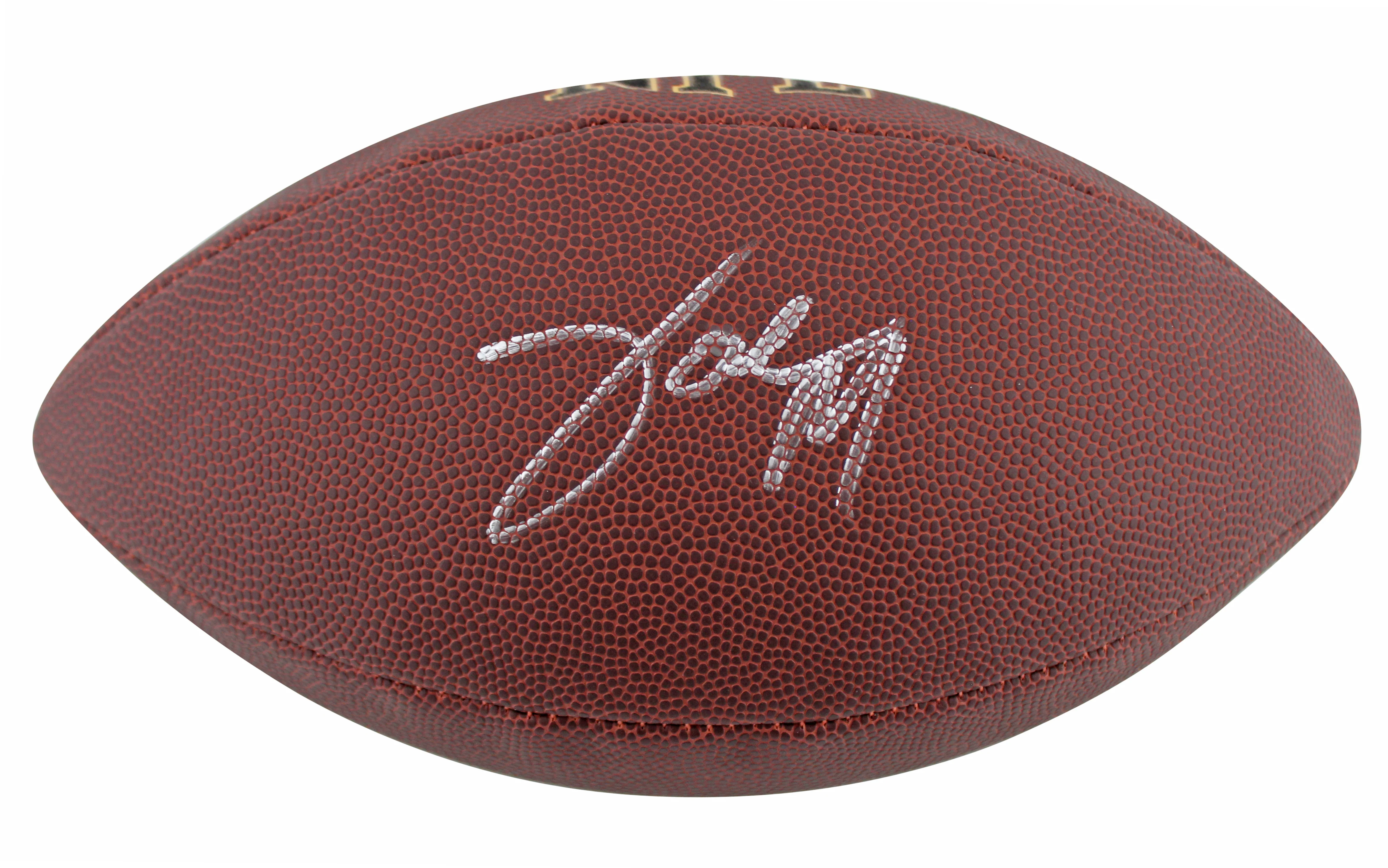 Patriots Joe Milton Authentic Signed Wilson Super Grip Nfl Football BAS #AD77092 - Image 2