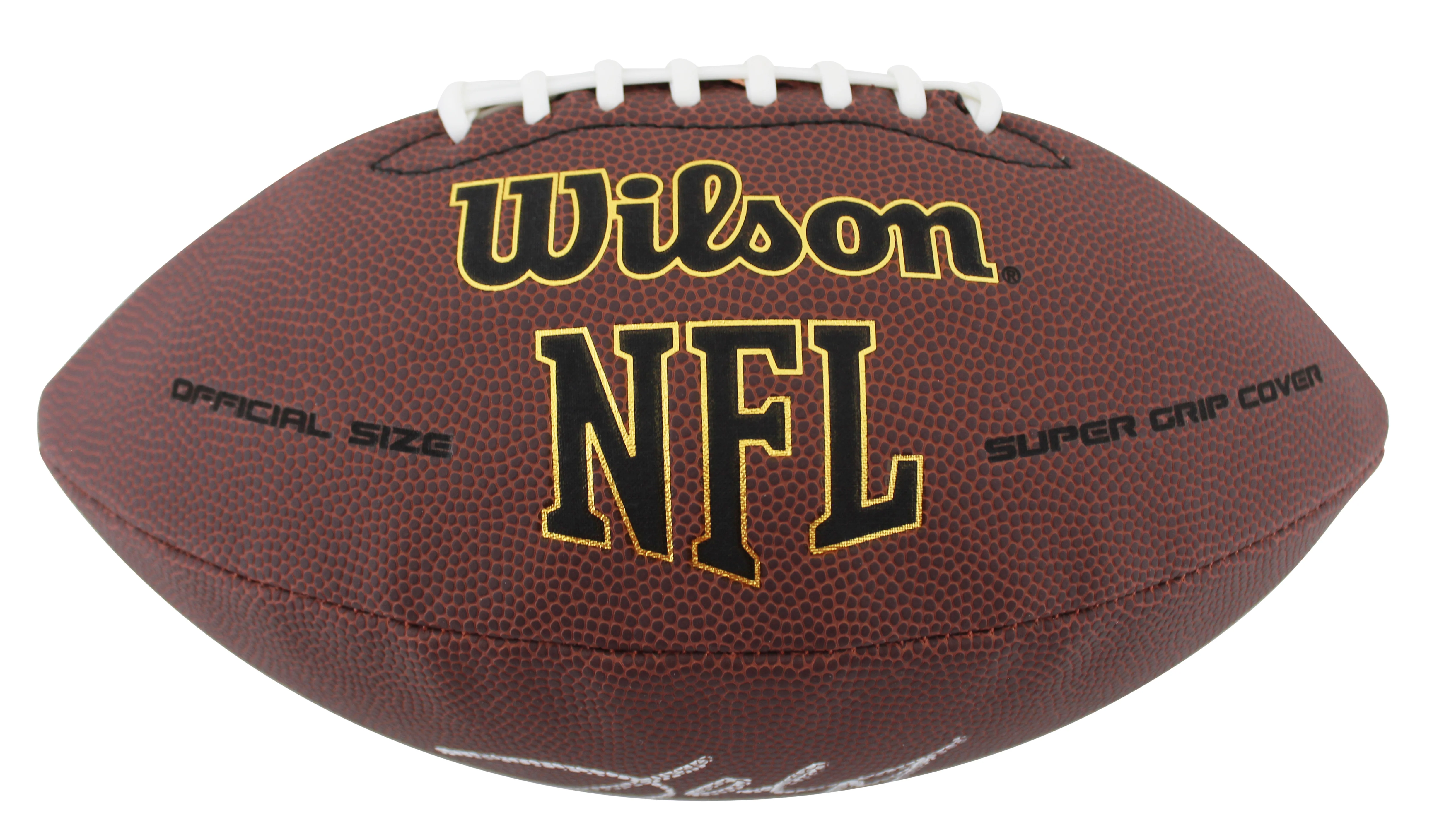 Patriots Joe Milton Authentic Signed Wilson Super Grip Nfl Football BAS #AD77092 - Image 3