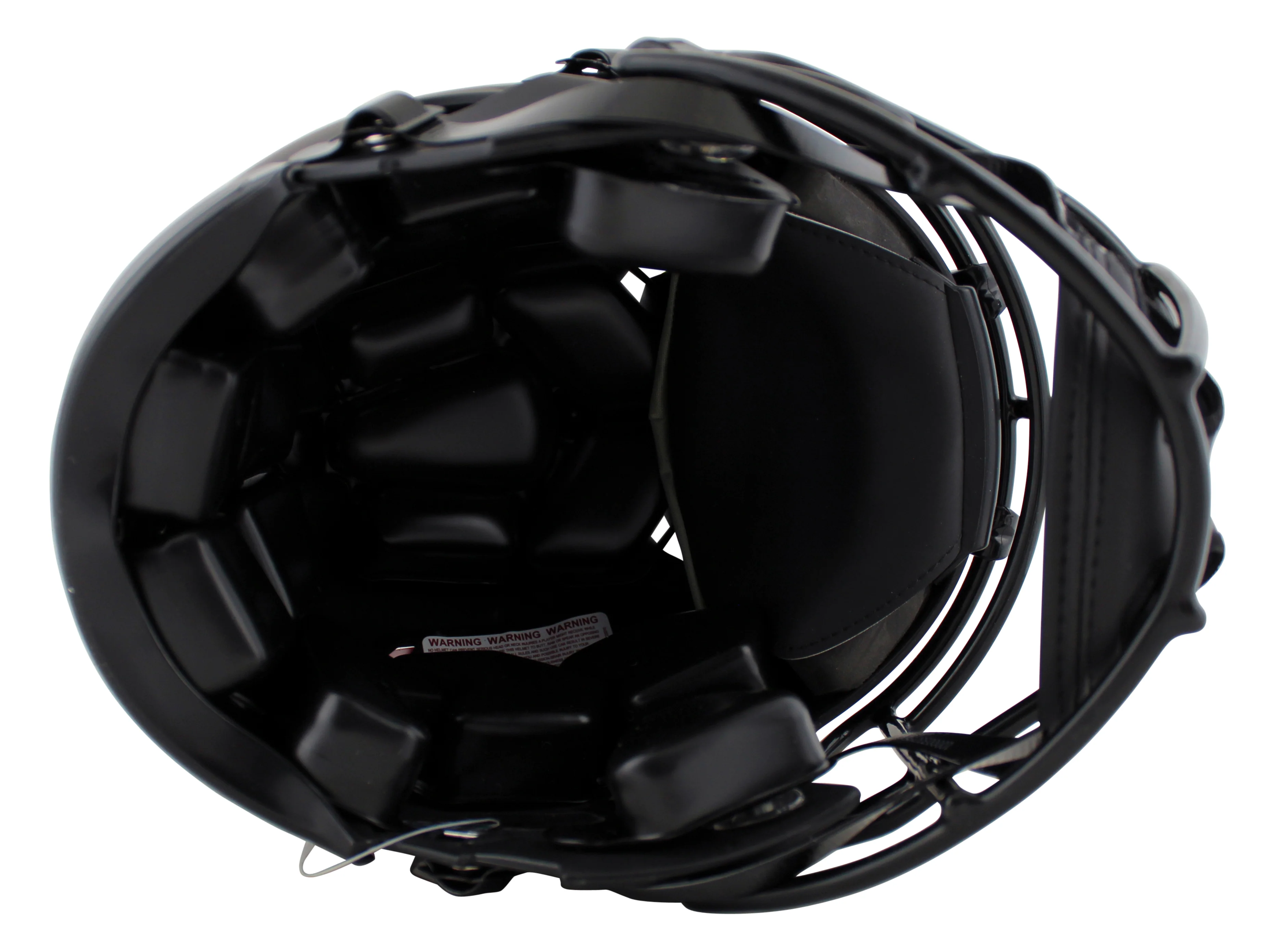 Patriots Randy Moss HOF 18 Signed Eclipse Full Size Speed Proline Helmet BAS Wit - Image 4