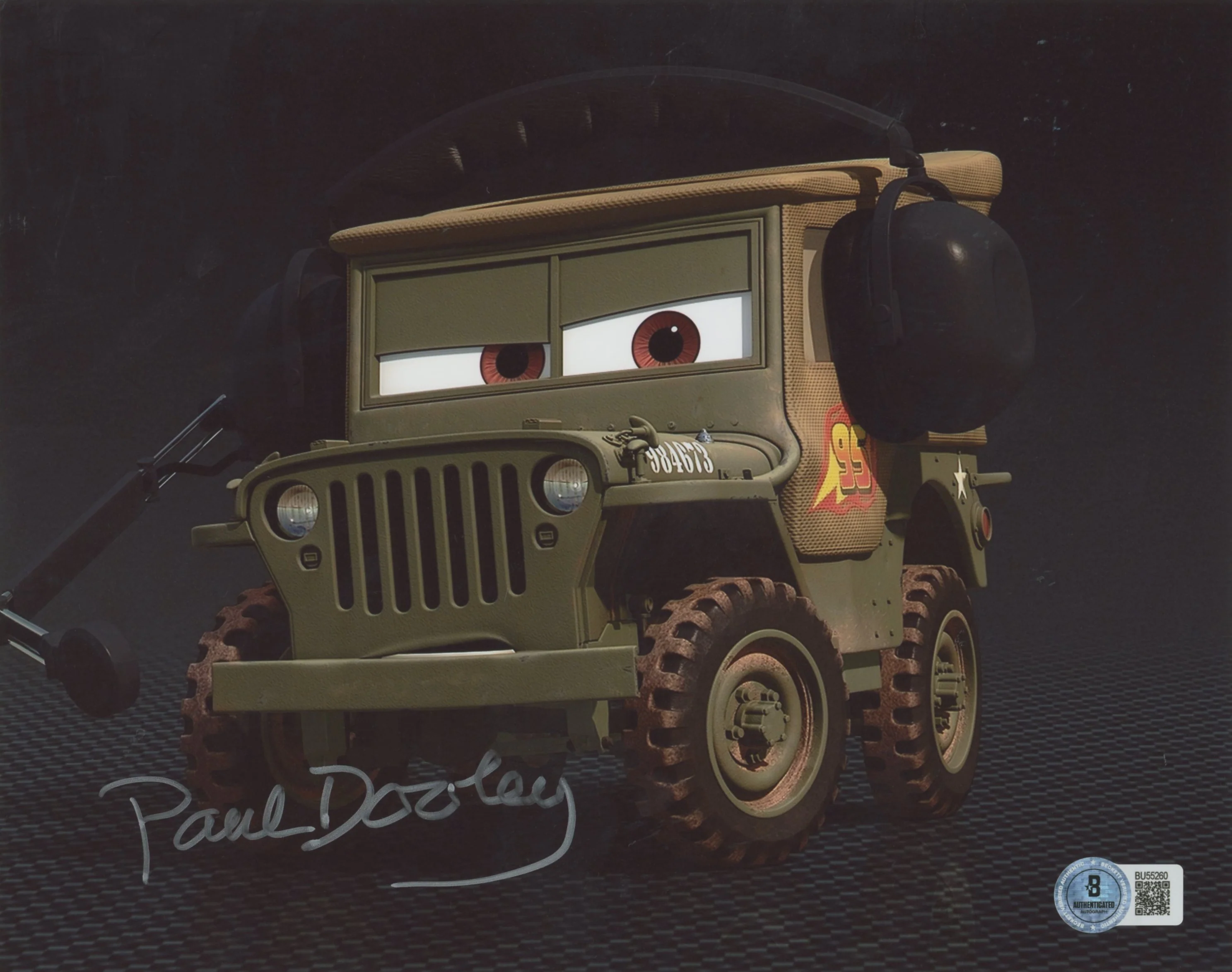 Paul Dooley Cars 2 Authentic Signed 8x10 Horizontal Photo Autographed BAS 2