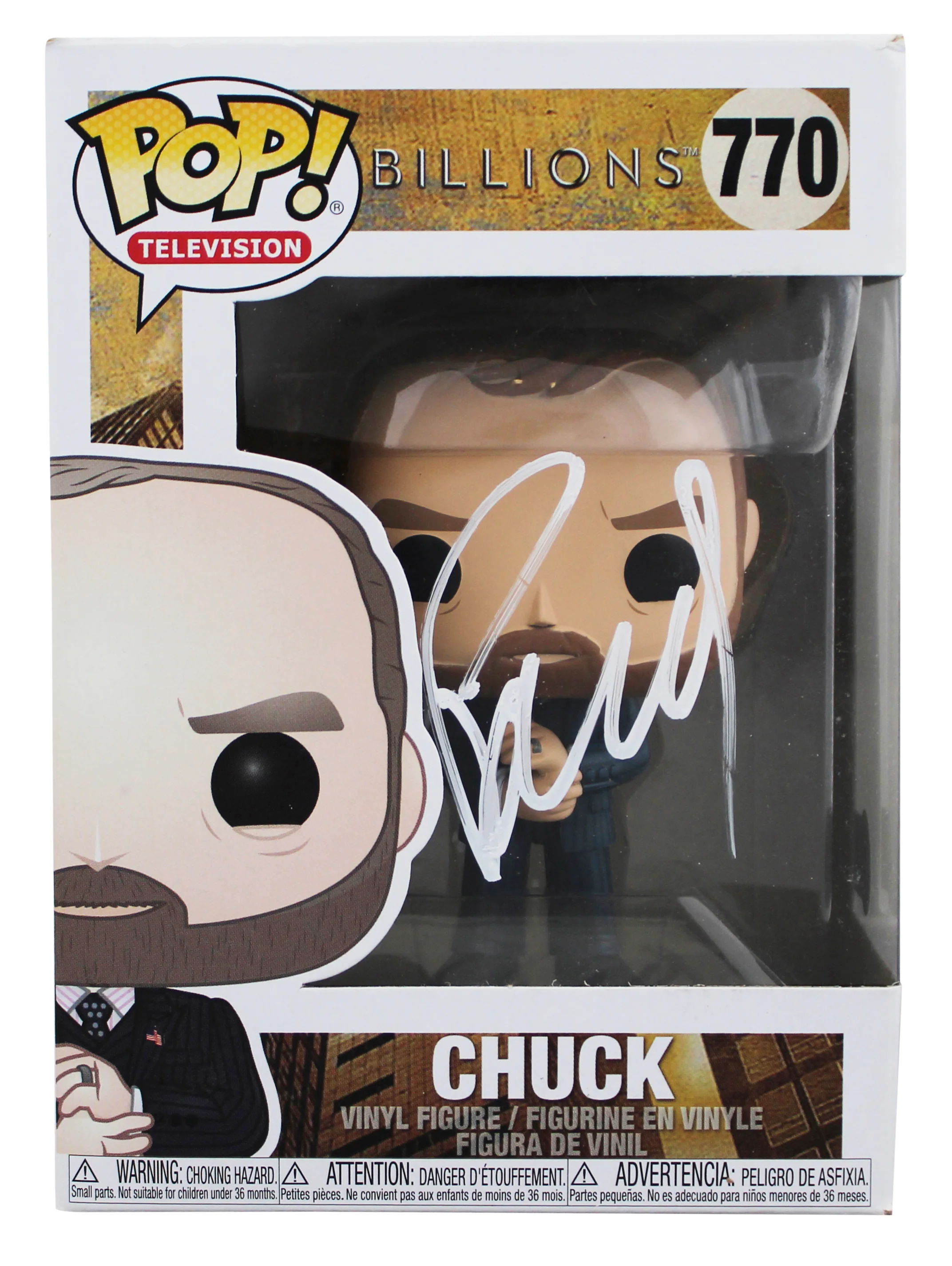 Paul Giamatti Billions Signed Chuck #770 Funko Pop Vinyl Figure BAS #BT57778 - Image 2