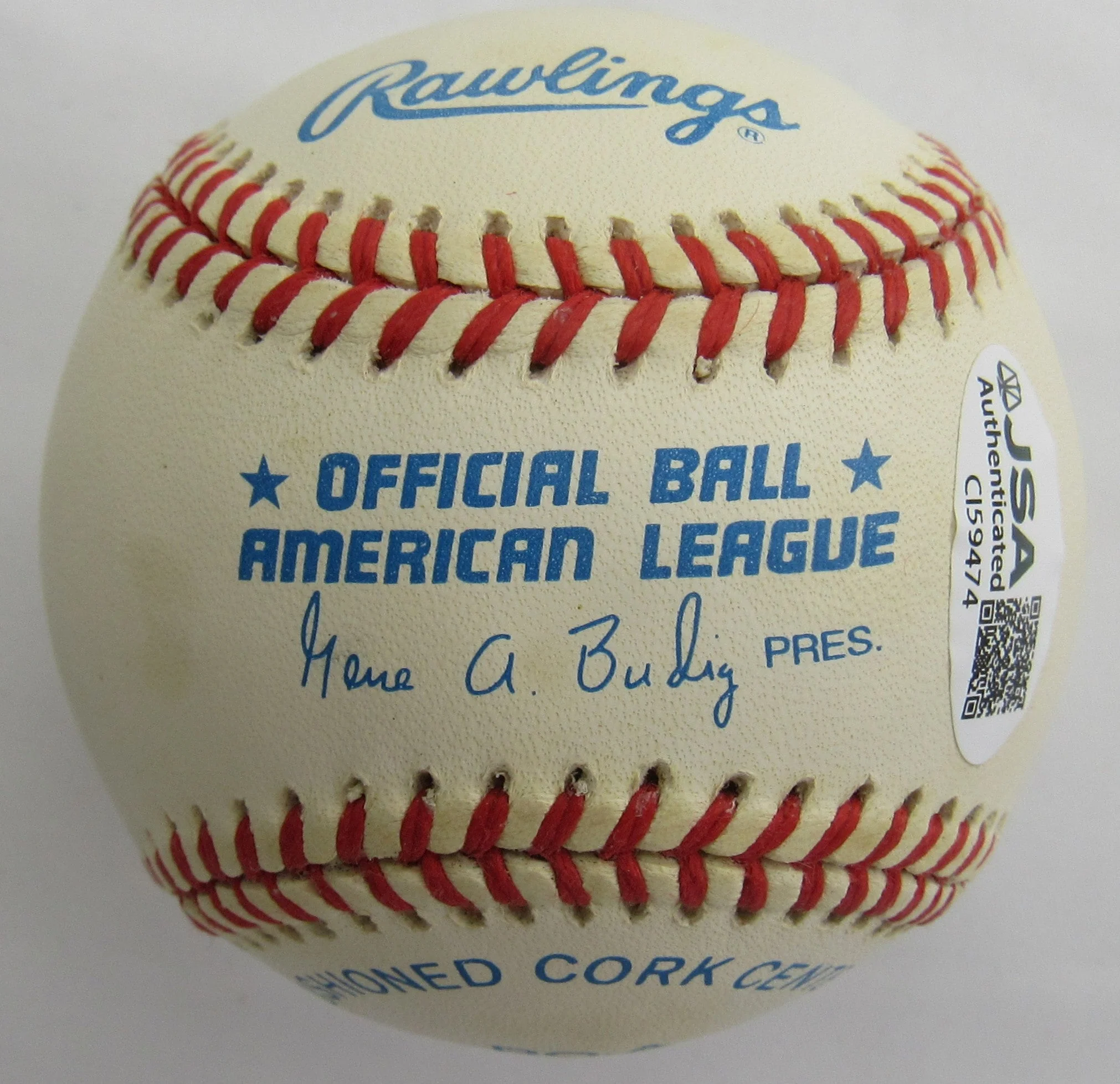 Don Zimmer Signed Auto Baseball JSA CI59474 - Image 2