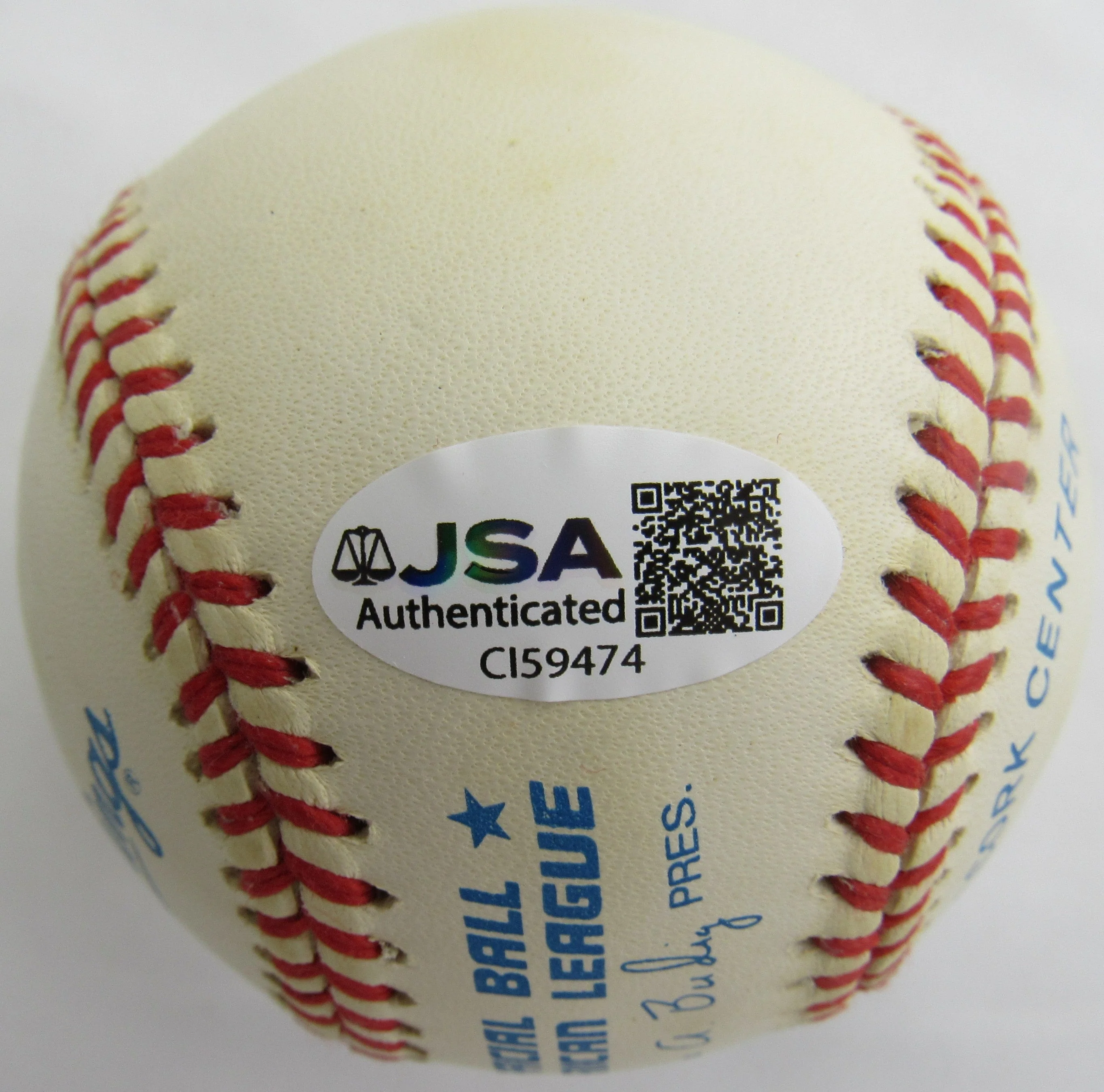Don Zimmer Signed Auto Baseball JSA CI59474 - Image 3