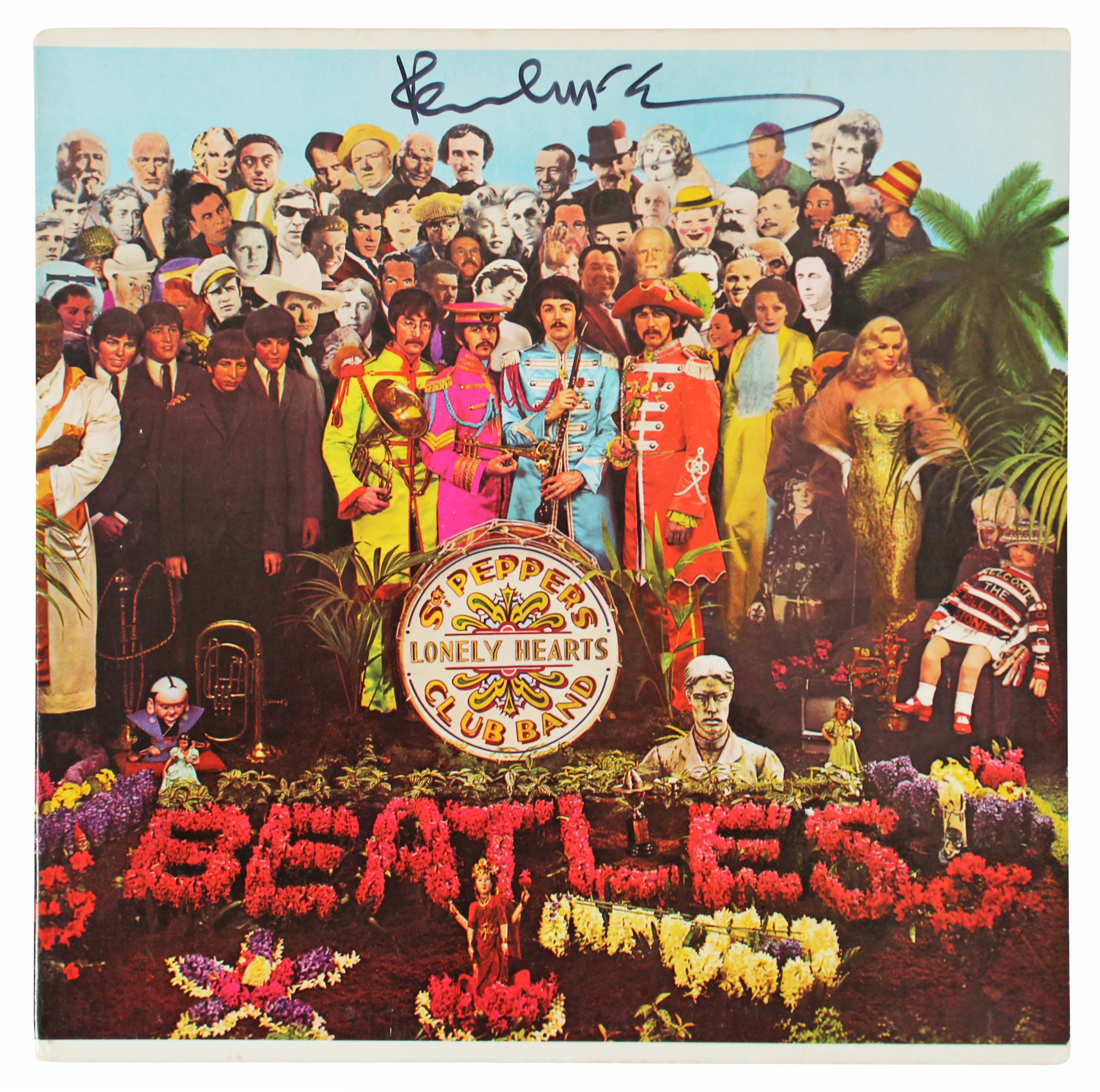 Paul McCartney Beatles Signed Sgt. Pepper's Album Cover W/ Vinyl JSA #YY56740 - Image 3