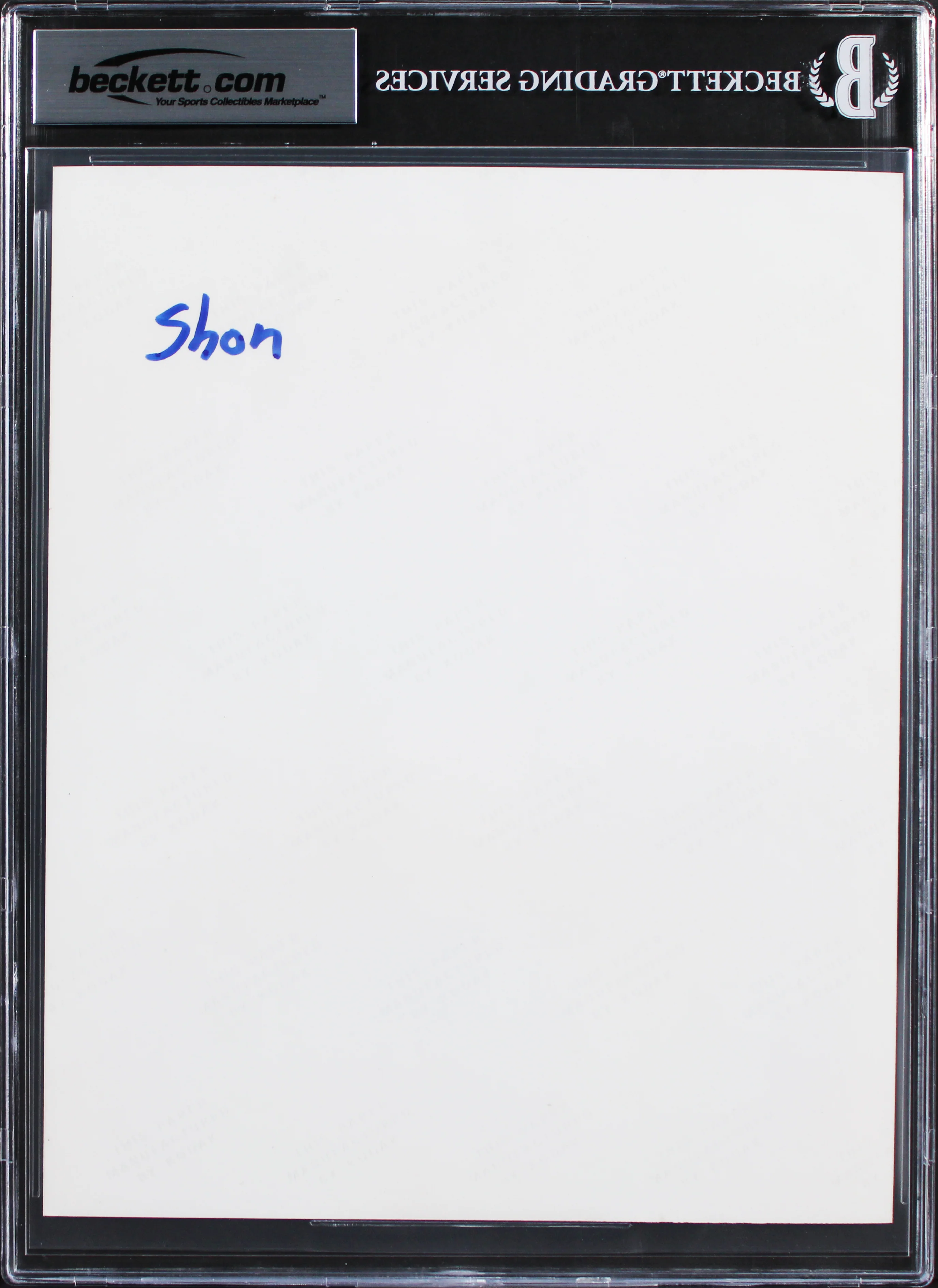 Paul McCartney & Linda McCartney Signed 8x10 Photo Auto Graded 10! BAS Slabbed - Image 3