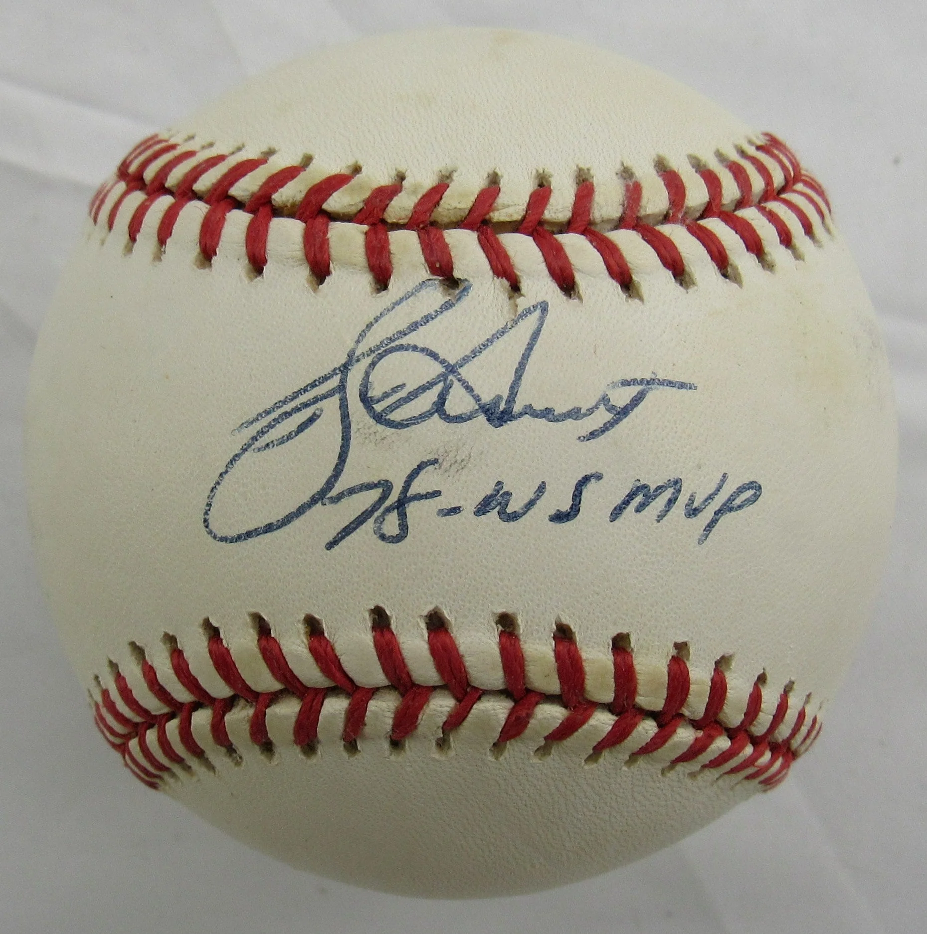 Bucky Dent Signed Auto Rawlings Baseball JSA CM07258 w/78 WS MVP