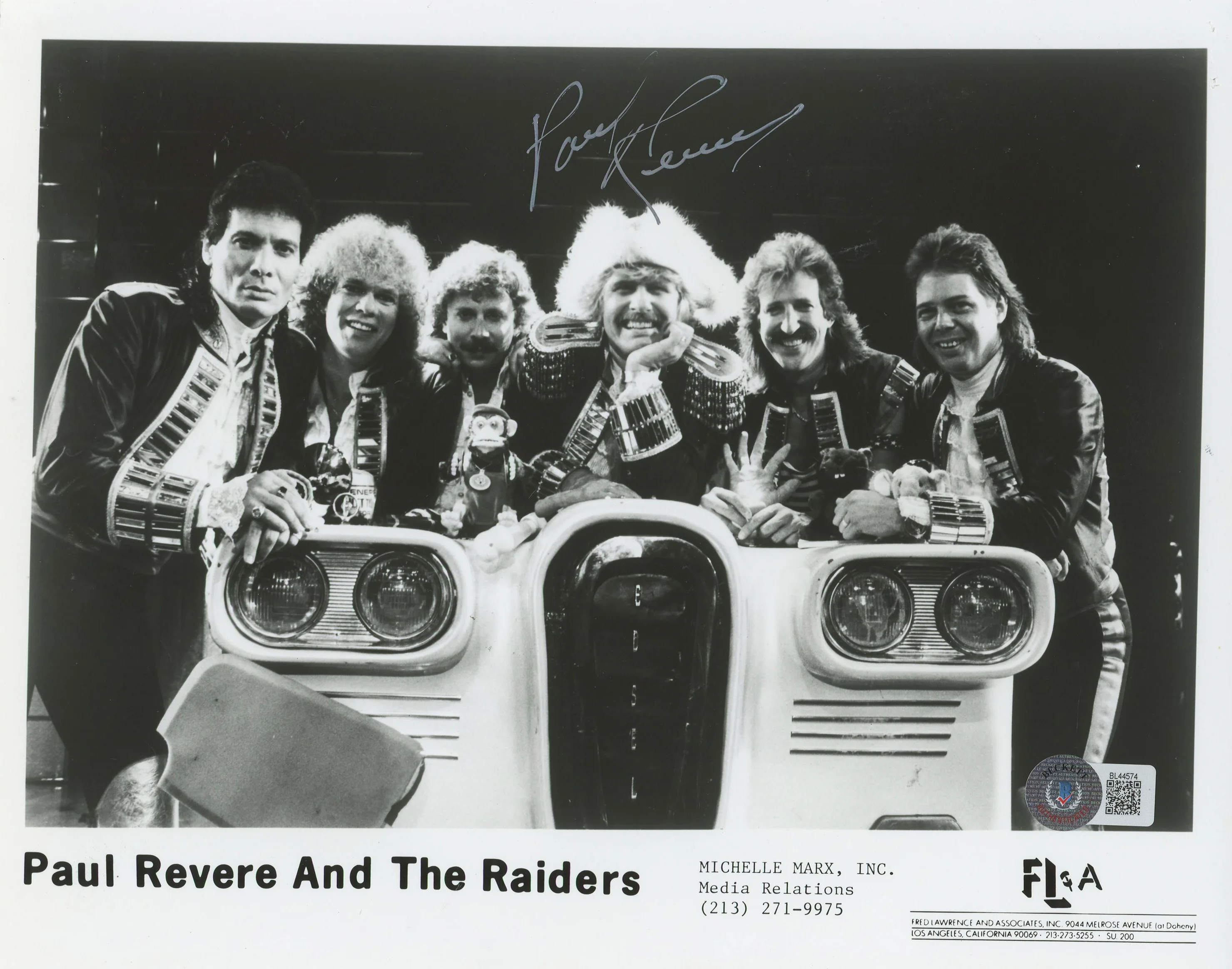 Paul Revere Authentic Signed 8x10 Black & White Photo Autographed BAS #BL44574 - Image 2