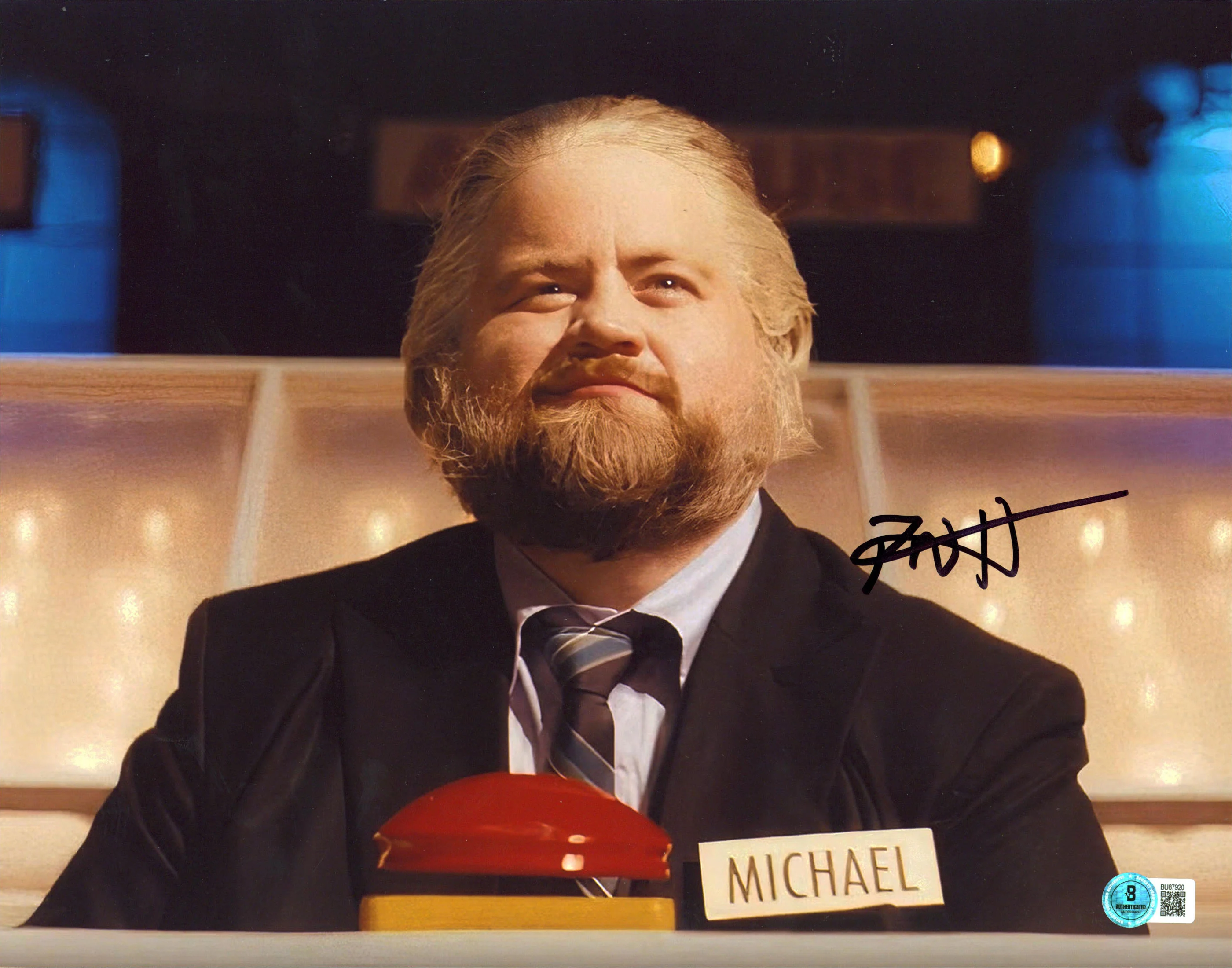 Paul Walter Hauser The Luckiest Man In America Signed 11x14 Photo BAS #BU87920 - Image 2