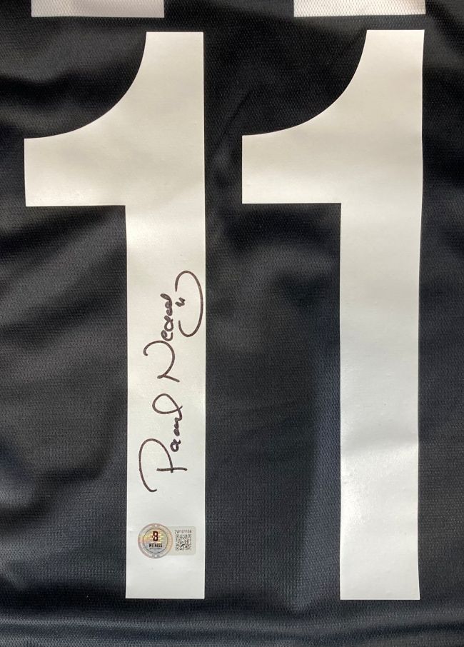 Pavel Nedved Signed Juventus Lotto Soccer Jersey BAS - Image 2