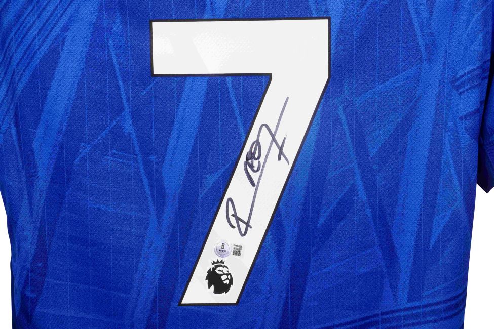 Pedro Neto Signed Chelsea FC Nike Soccer Jersey BAS - Image 2