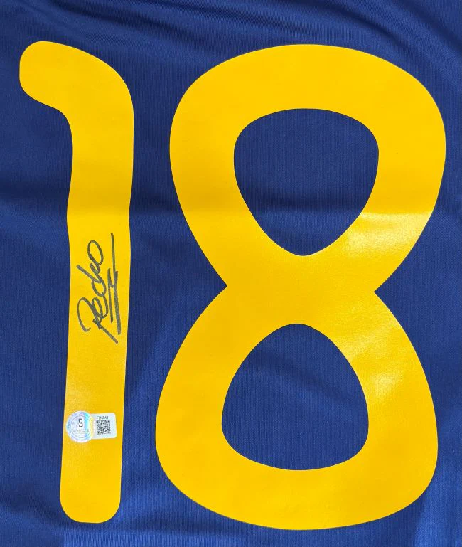 Pedro Signed Spain 2010 Adidas Soccer Jersey BAS - Image 2
