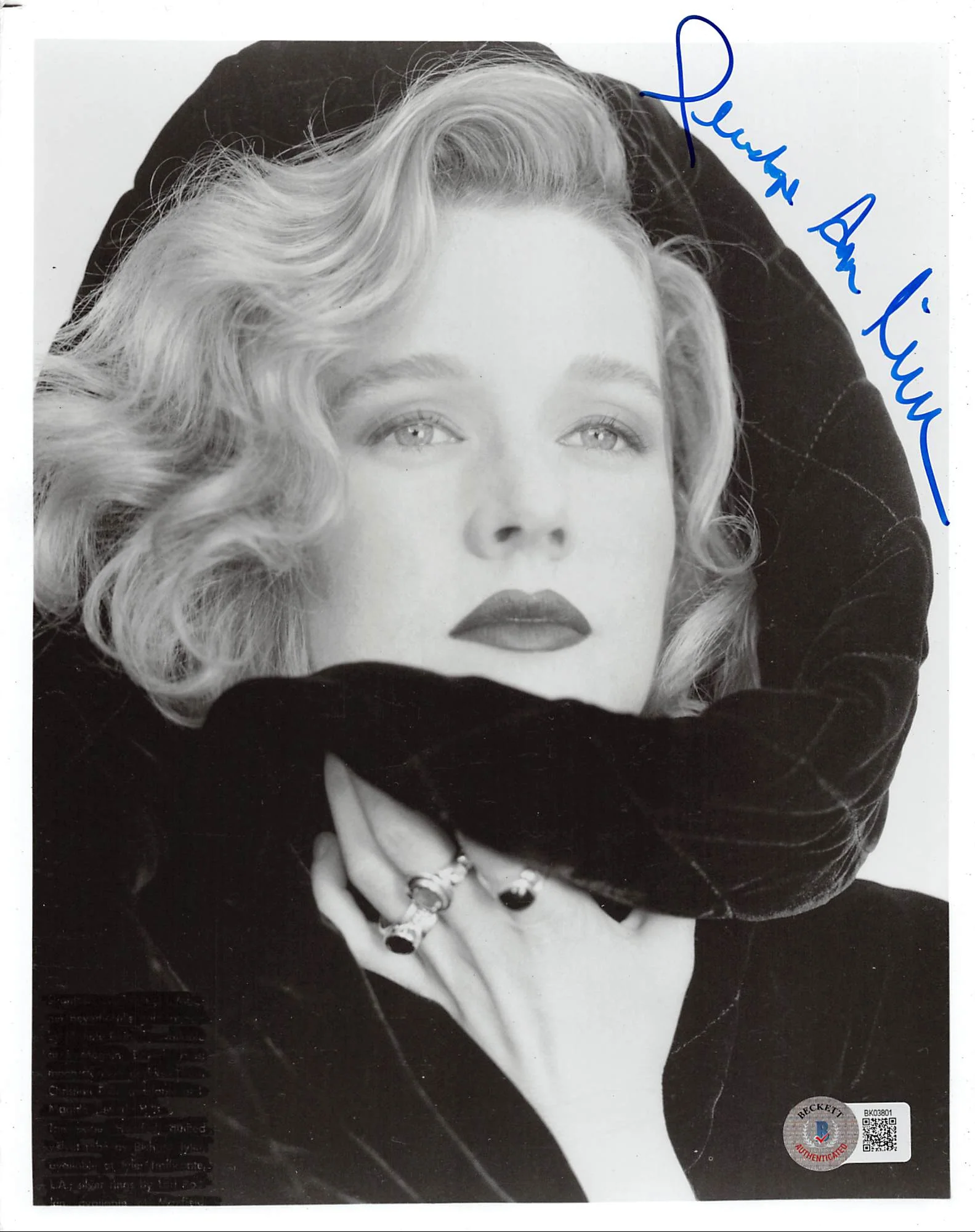 Penelope Ann Miller Carlito's Way Authentic Signed 8x10 Photo BAS #BK03801 - Image 2