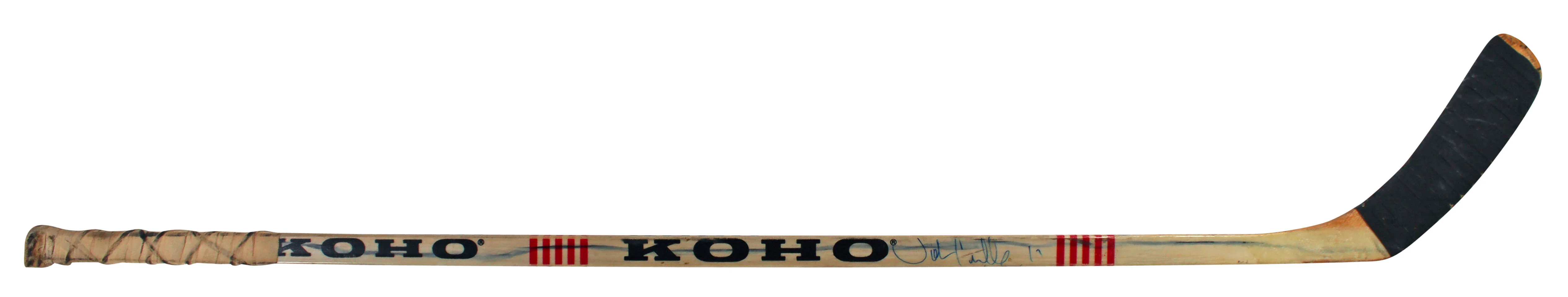 Penguins John Cullen Authentic Signed Game Used KOHO Hockey Stick BAS #BA74059 - Image 3