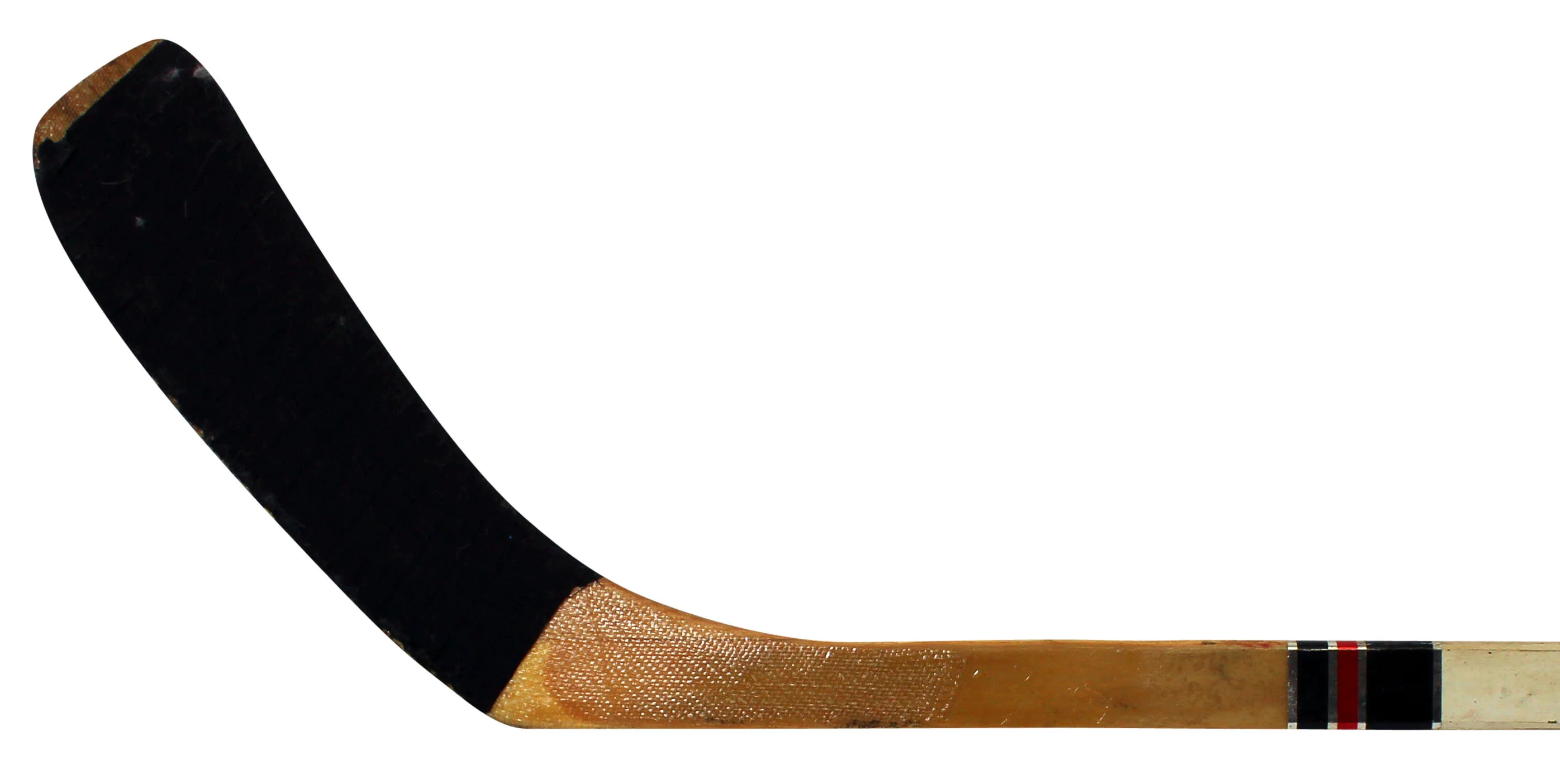 Penguins Phil Bourque Signed Game Used Sher-Wood Hockey Stick BAS #BA74064 - Image 8