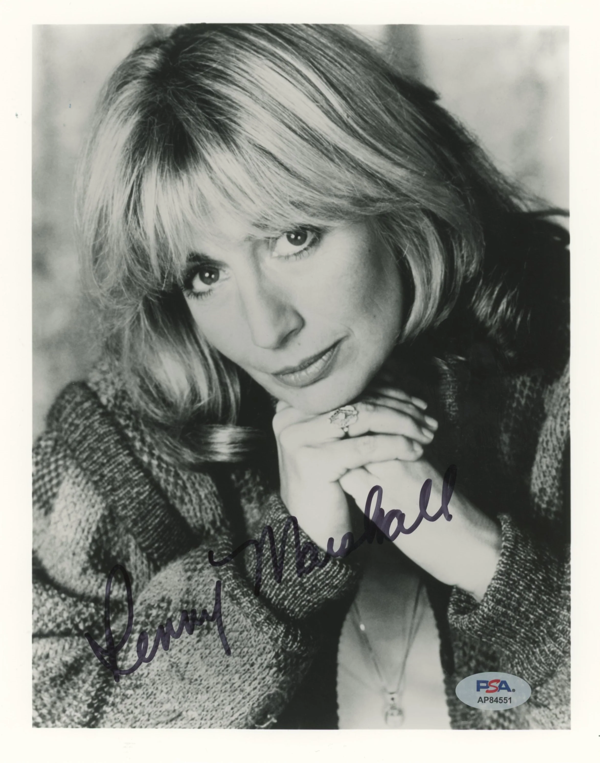 Penny Marshall Laverne & Shirley Authentic Signed 8x10 Photo PSA/DNA #AP84551 - Image 2