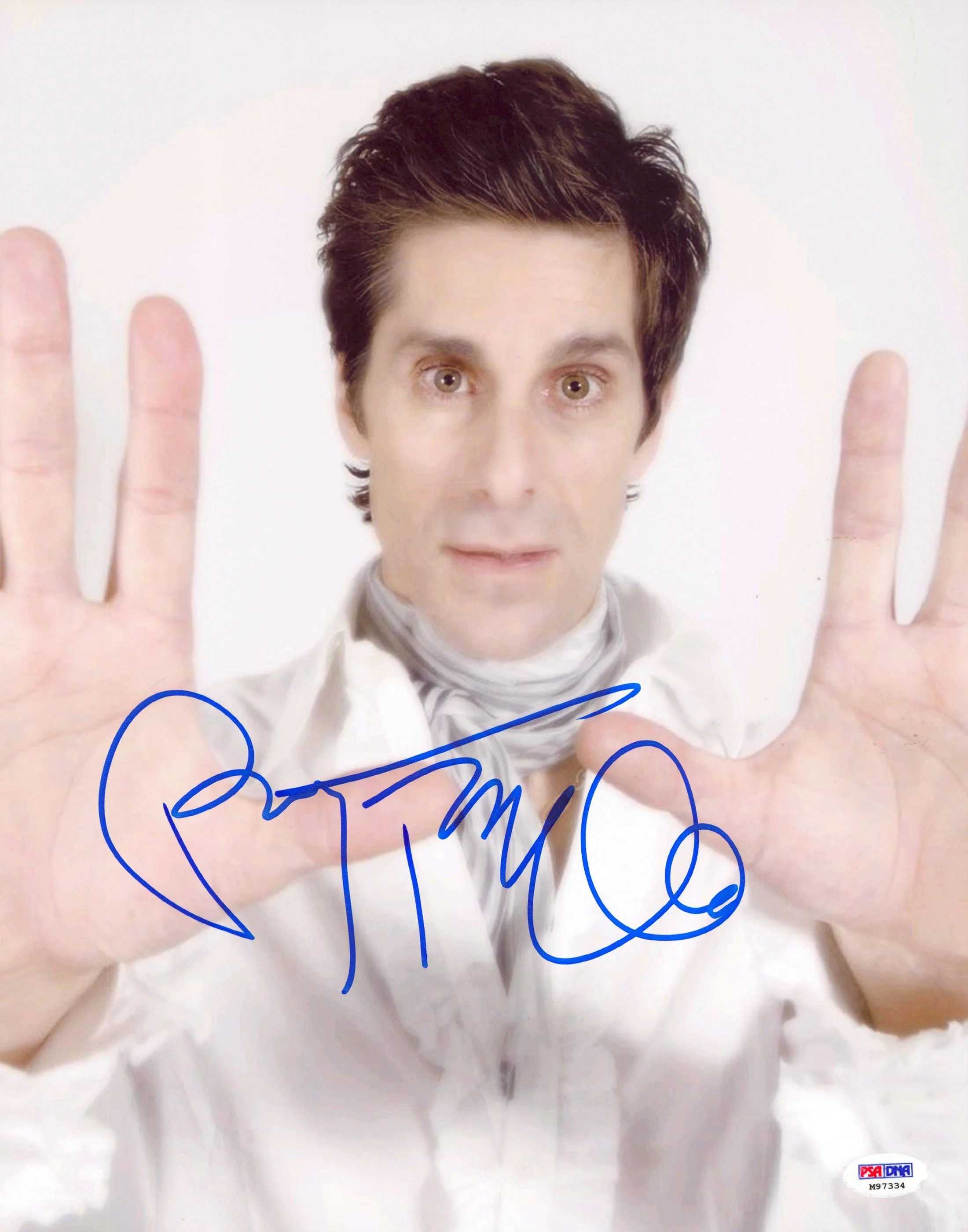 Perry Farrell Jane's Addiction Authentic Signed 11x14 Vertical Photo PSA #M97334 - Image 2