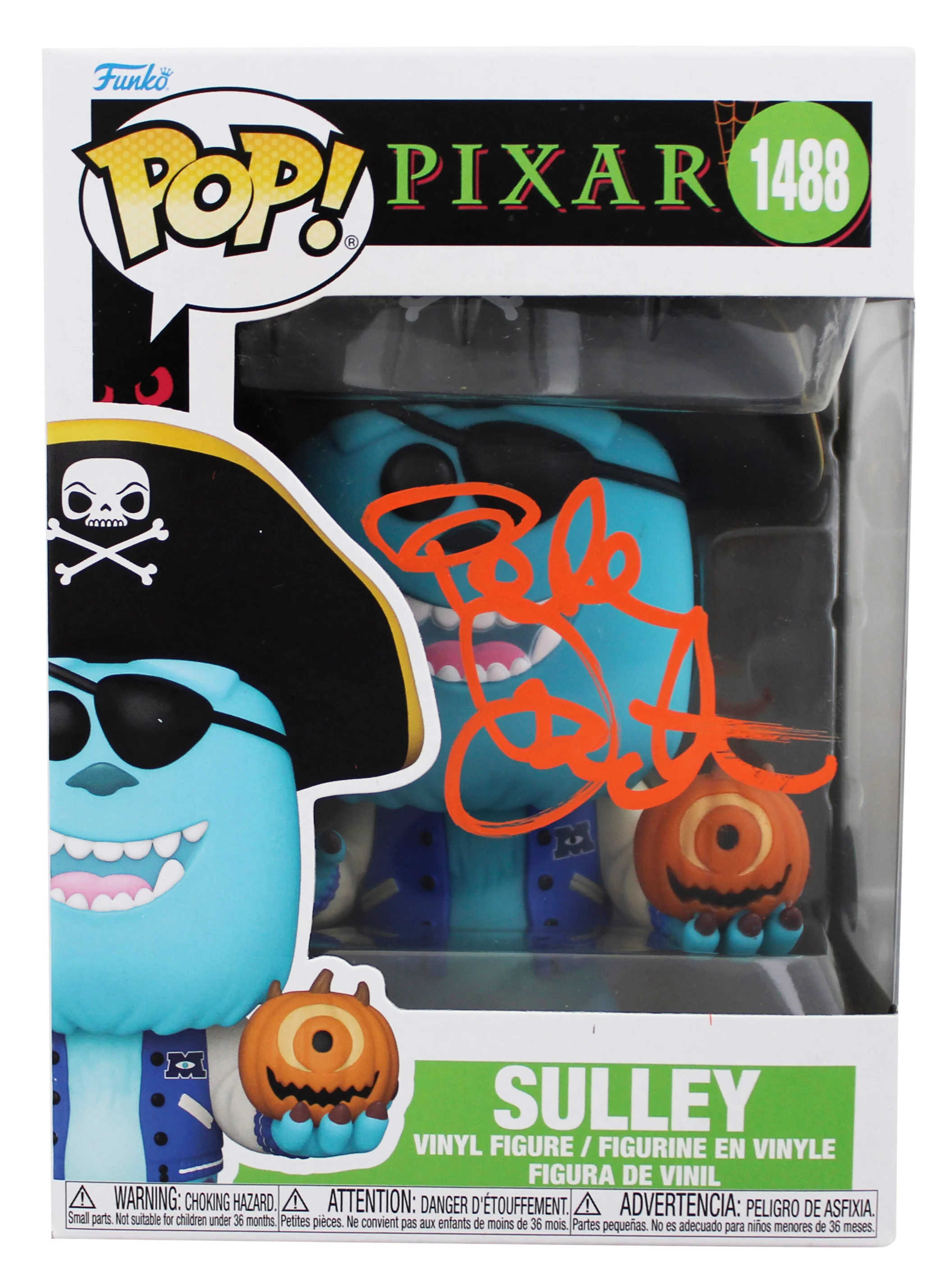 Pete Docter Monsters Inc Signed Sulley #1488 Funko Pop Vinyl Figure BAS #BU60487 - Image 2